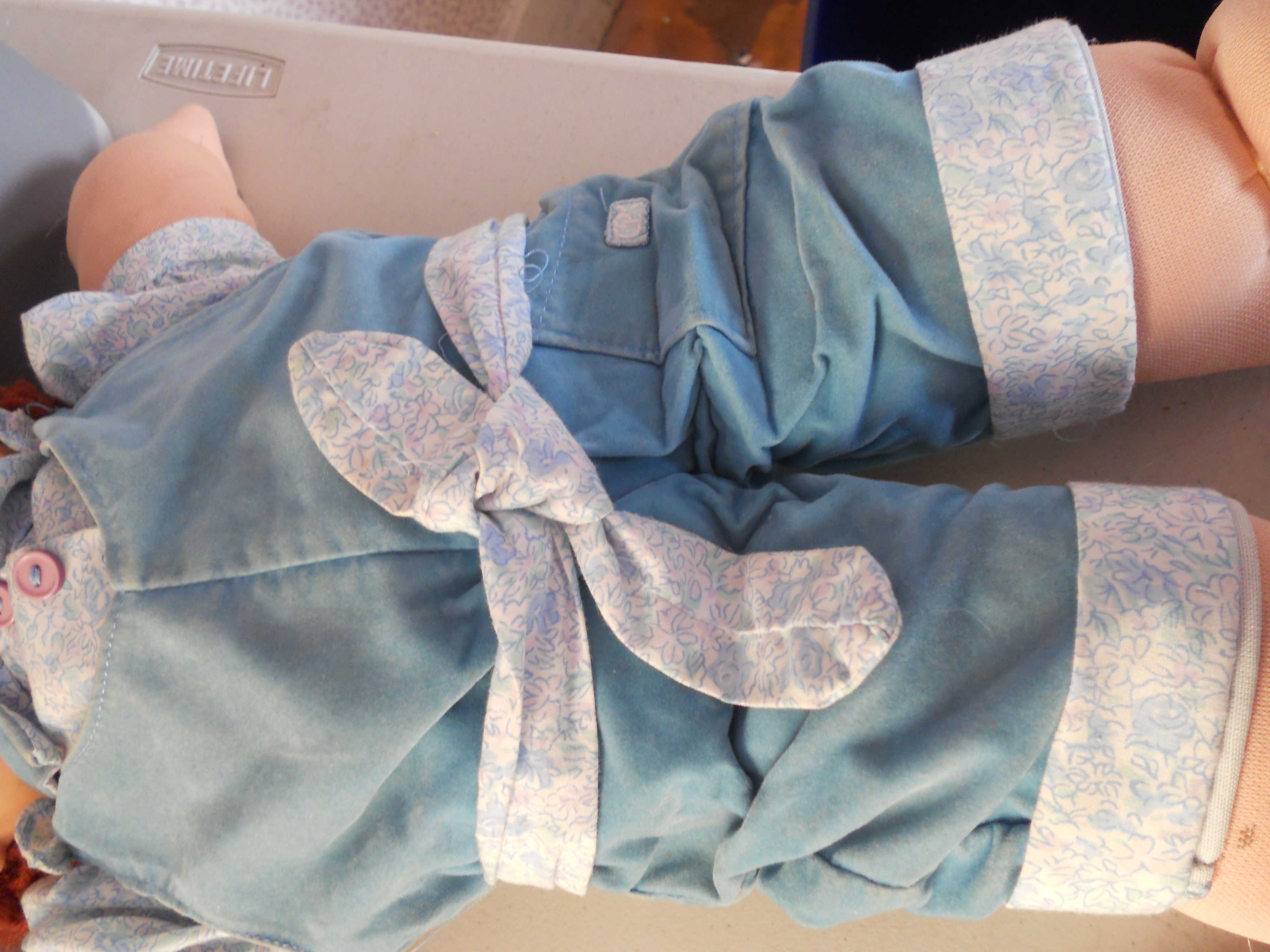 Cabbage Patch Doll with a Tagged Outfit