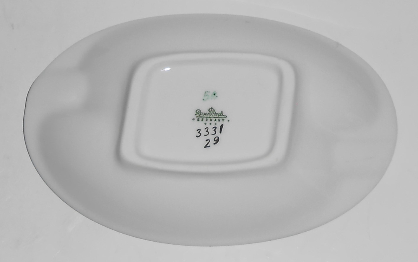 Rosenthal Porcelain China Elegance Platinum Ashtray