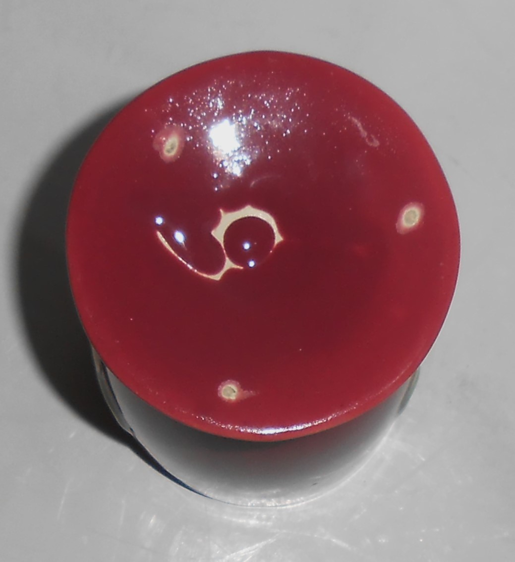 Coors Pottery Rosebud Very Rare Red Footed Tumbler #2