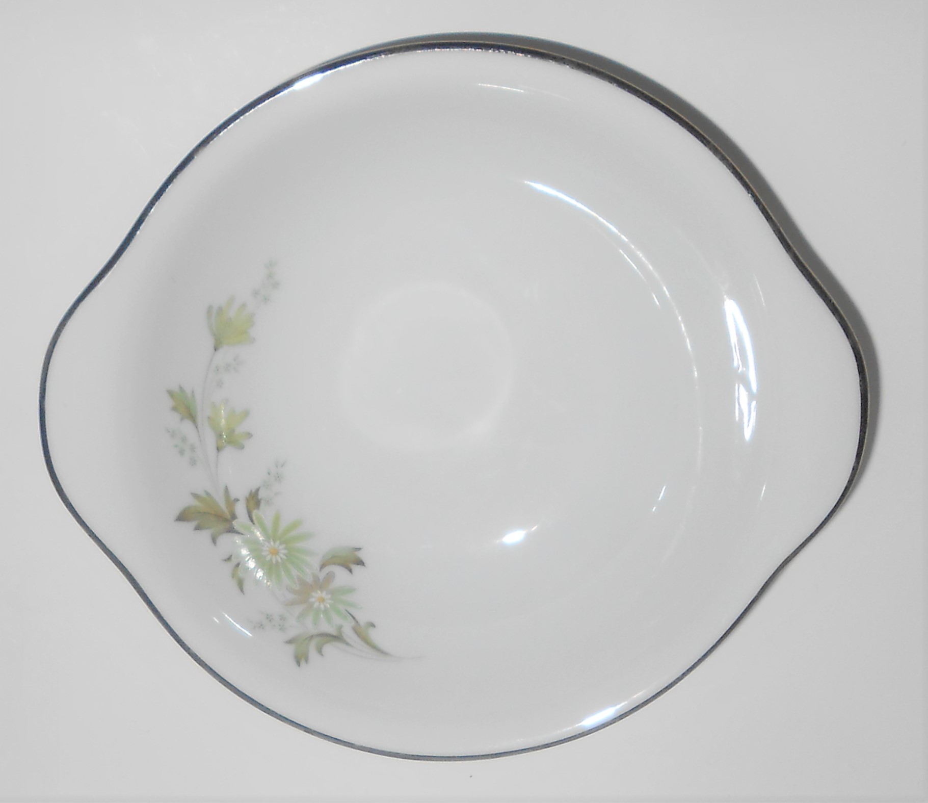Noritake China Porcelain Soroya Platinum Band Cereal