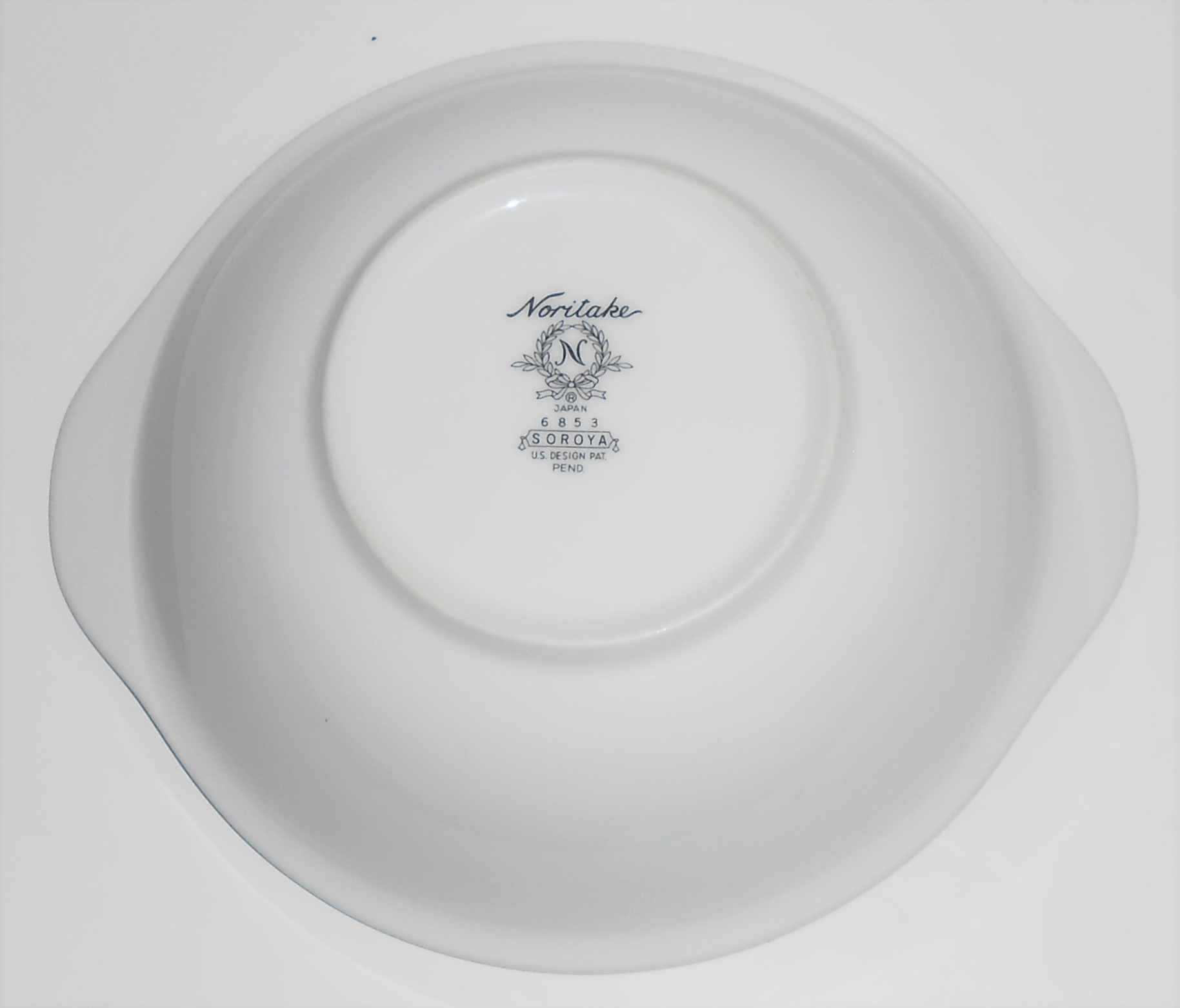 Noritake China Porcelain Soroya Platinum Band Cereal