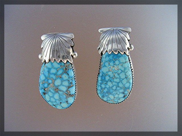 Native American Turquoise Sterling Silver Randy Lucero