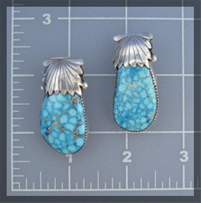 Native American Turquoise Sterling Silver Randy Lucero