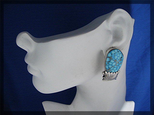 Native American Turquoise Sterling Silver Randy Lucero