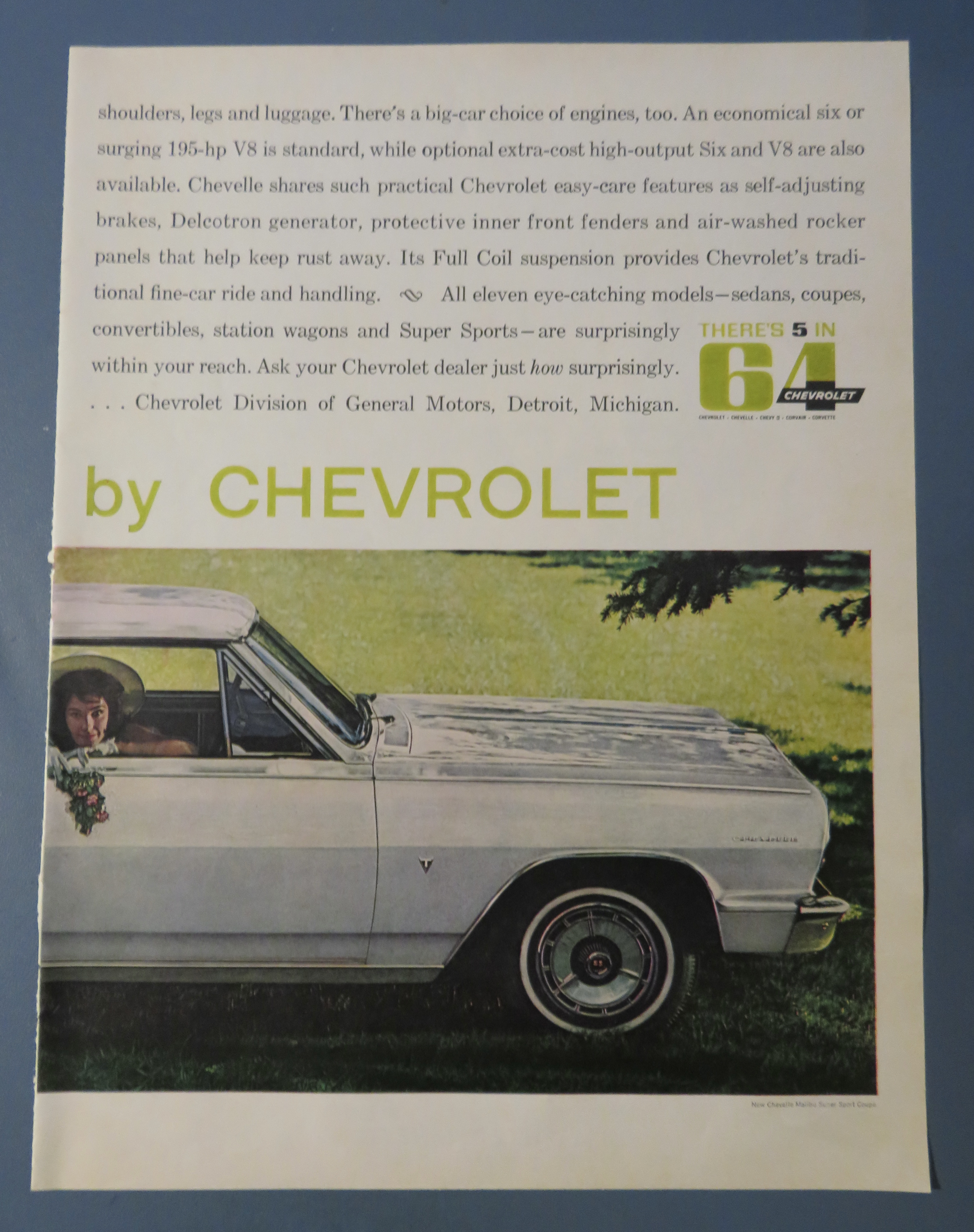 1963 Chevrolet Automobile with the Chevelle