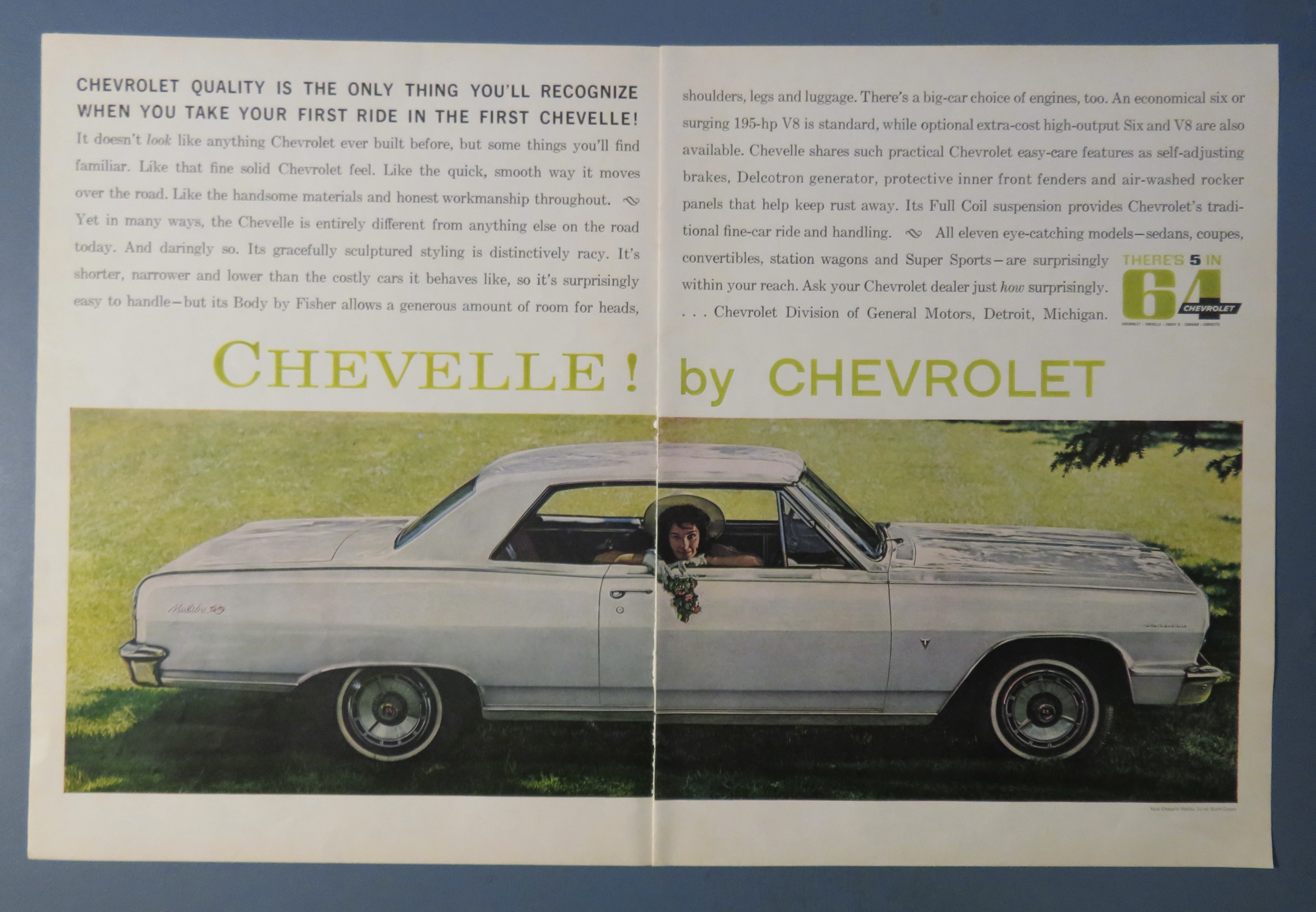 1963 Chevrolet Automobile with the Chevelle