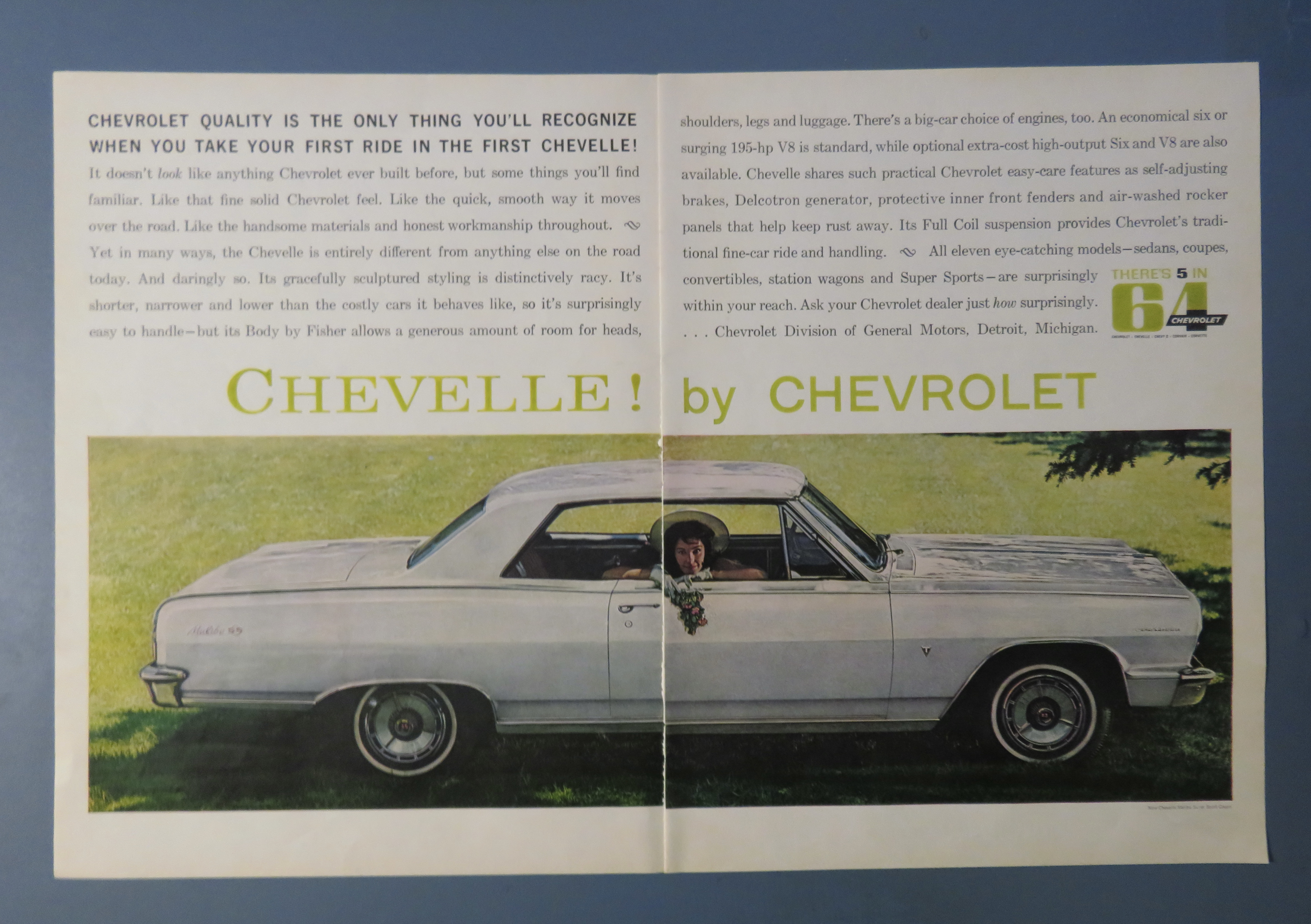 1963 Chevrolet Automobile with the Chevelle