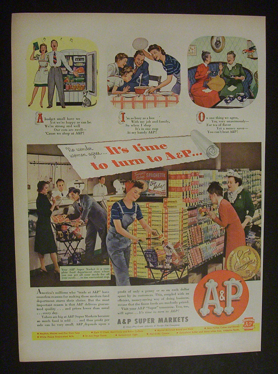 1944  A  &  P  Super  Markets