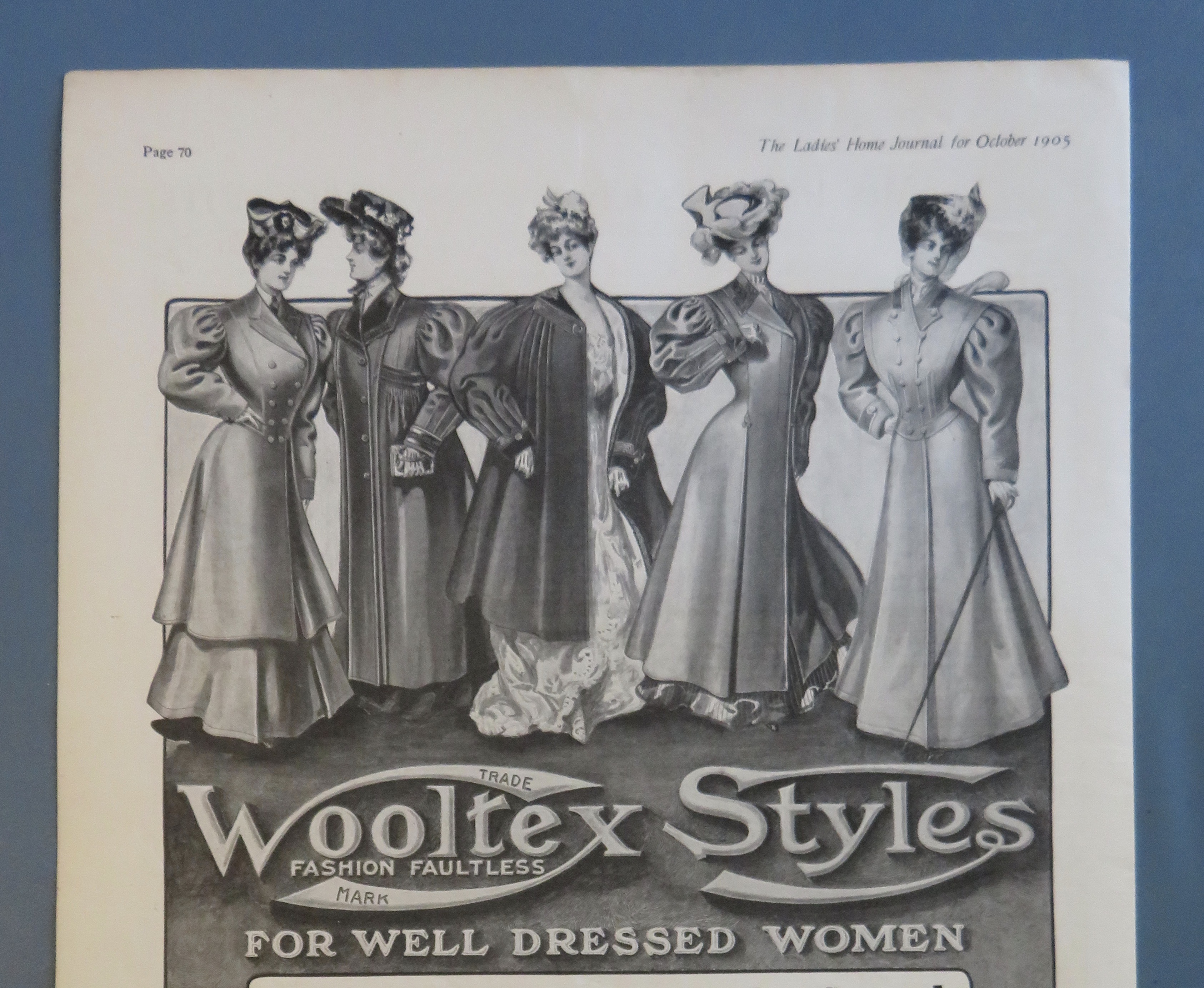 1905 Wooltex Styles with Well Dressed Women
