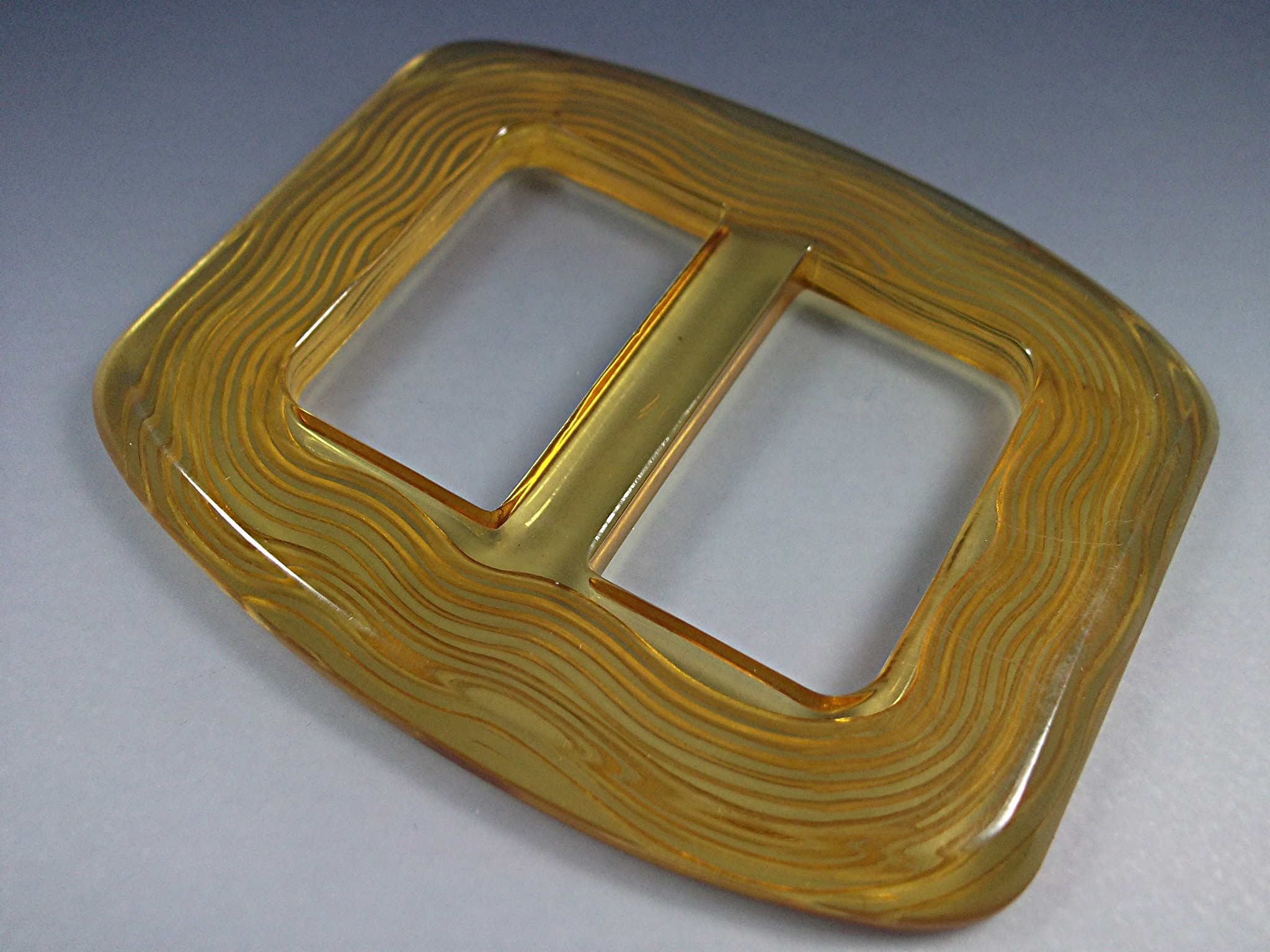 Bakelite Buckle Gold  Vintage