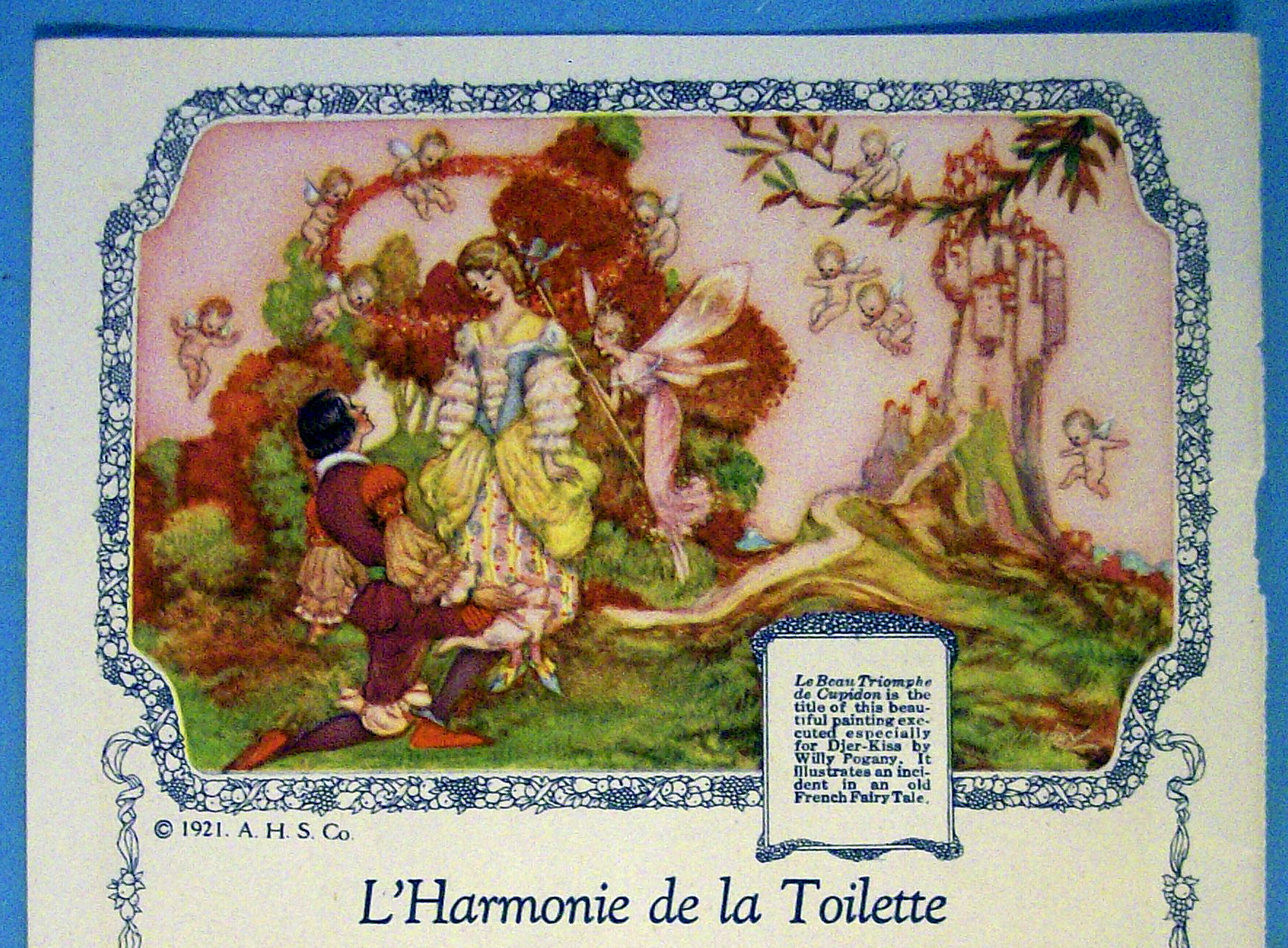1921 Djer Kiss w/L'Harmonie  De La Toilette by Pogany