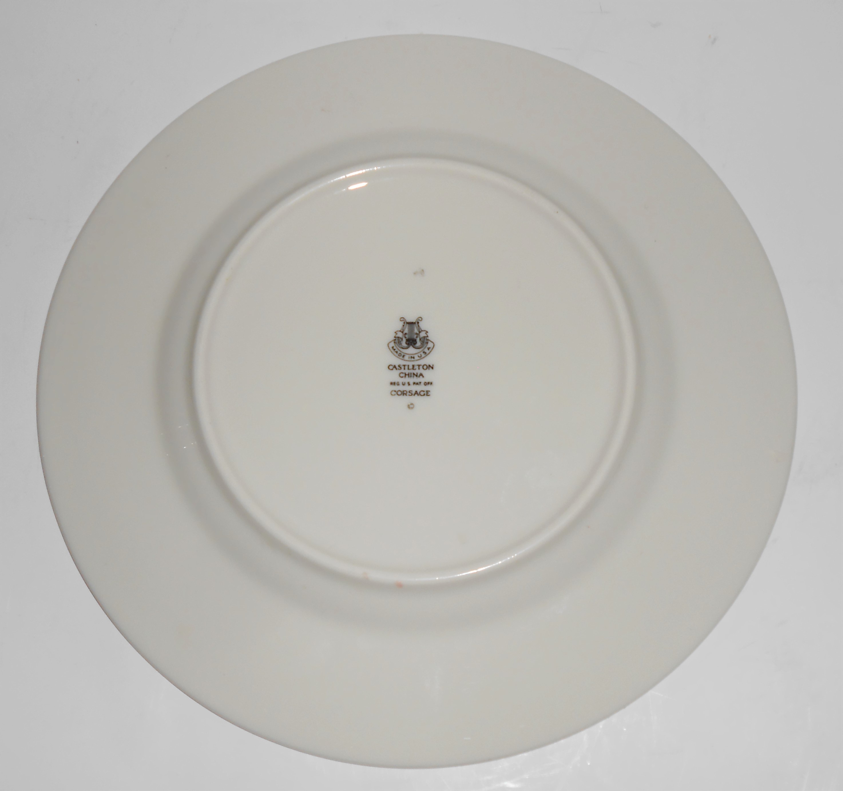 Castleton China Corsage Salad Plate