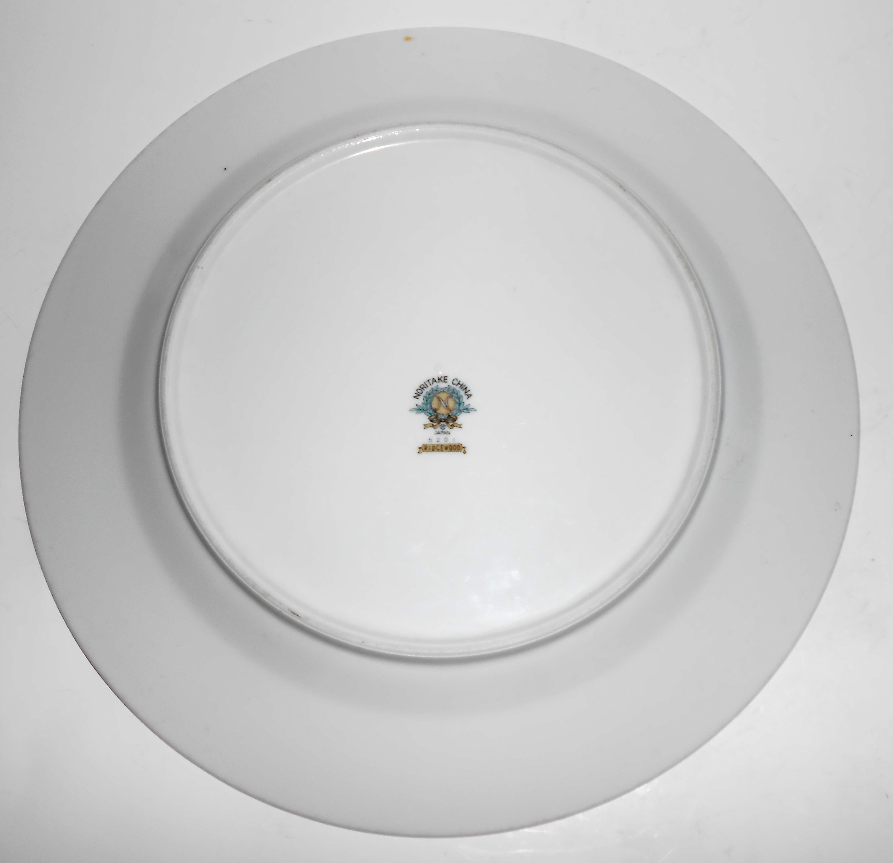 Noritake China Porcelain 5201 Ridgewood w/Gold Bread Pl
