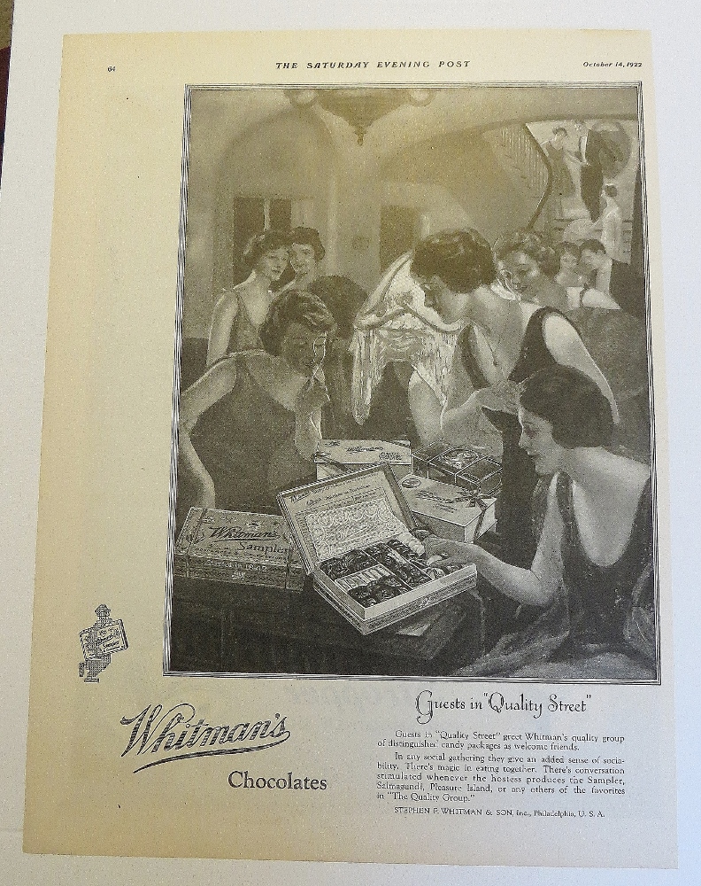 1922 Whitman's Chocolates With Women Talking