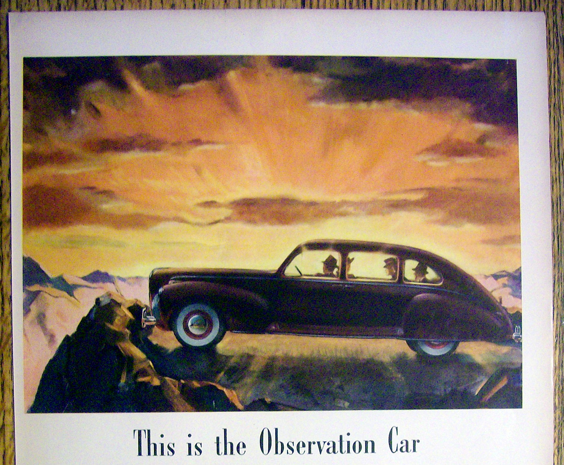 1941 Lincoln Zephyr V-12 with Observation Car