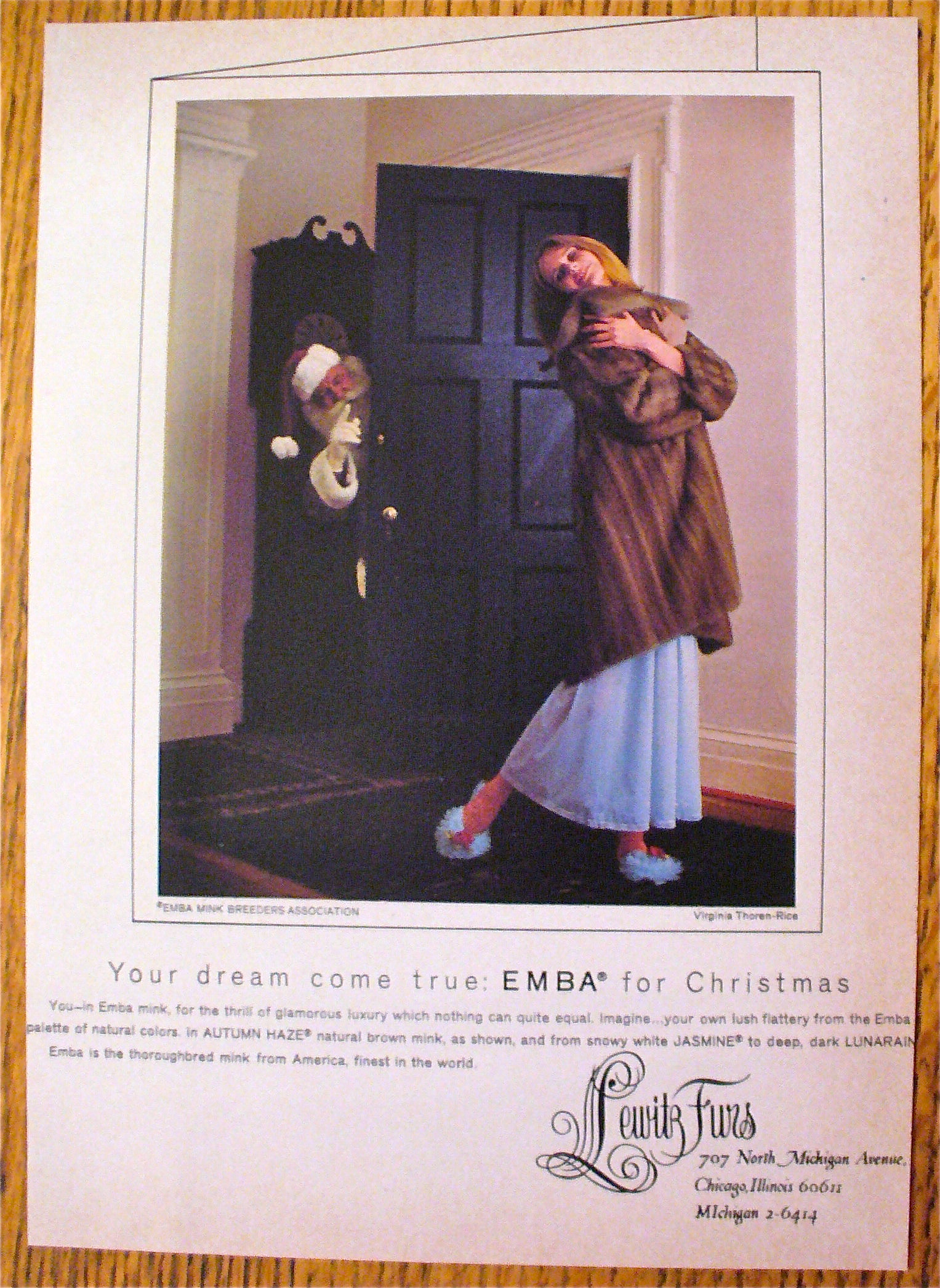 1966 Lewitz Furs With Emba Mink