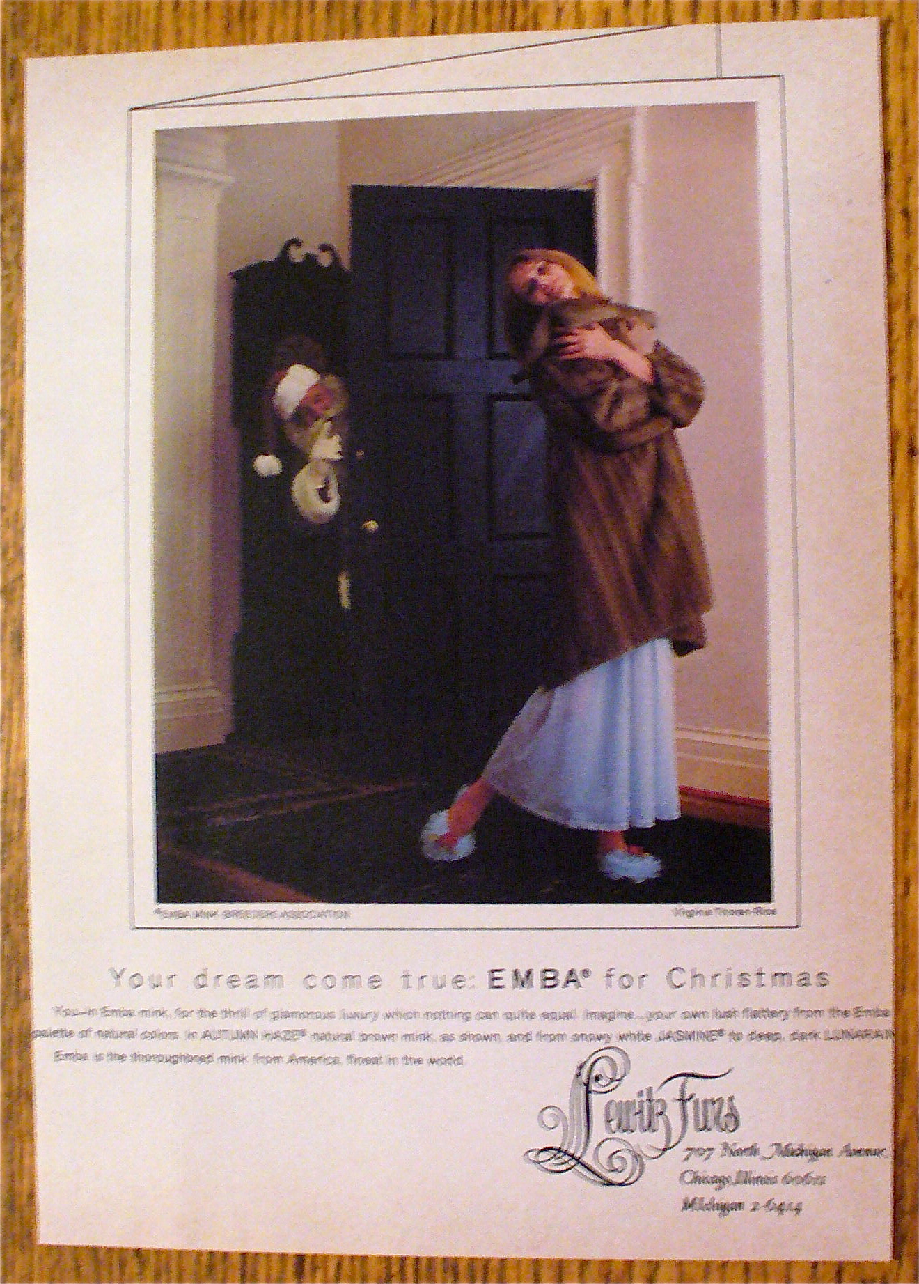 1966 Lewitz Furs With Emba Mink