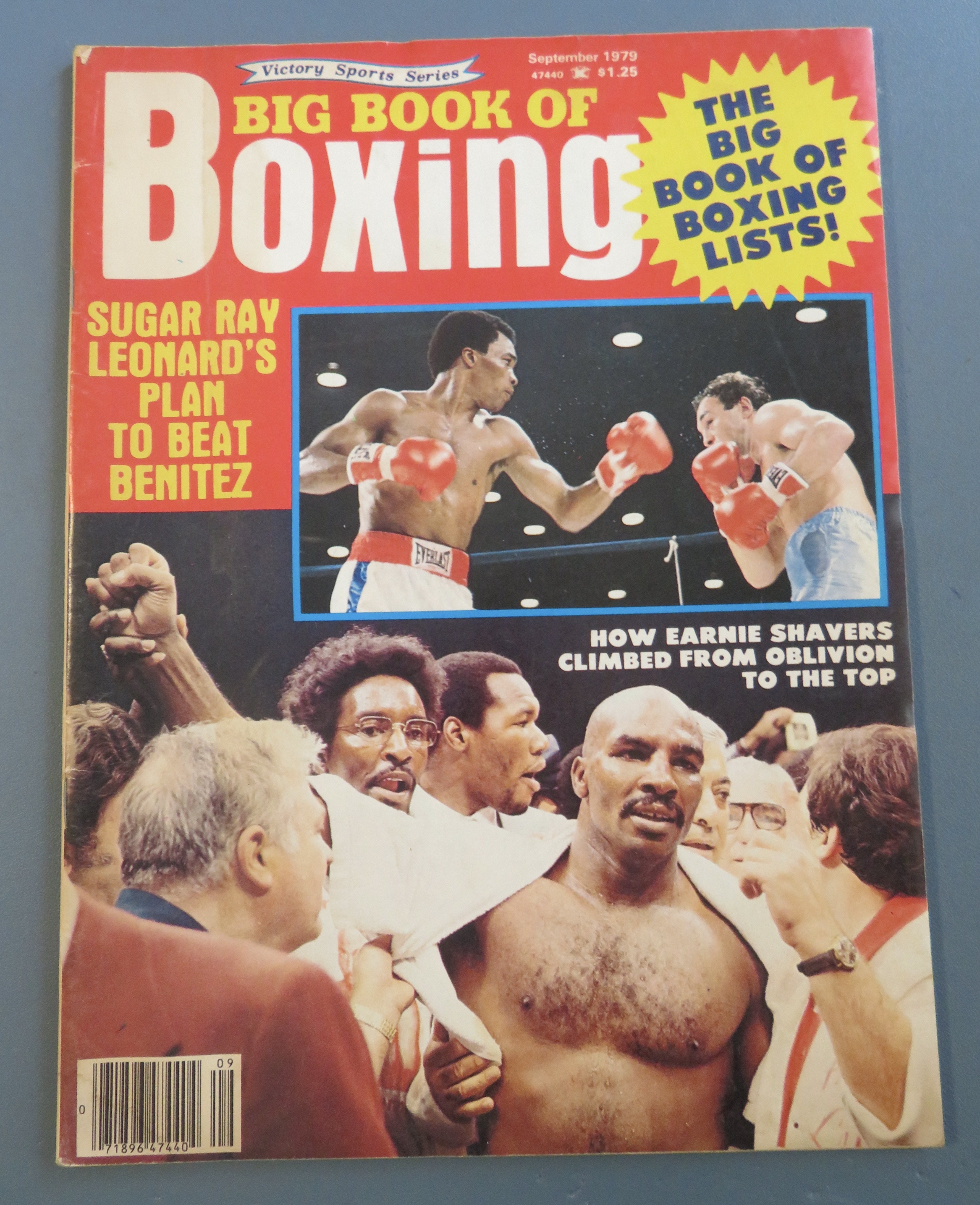 Big Book Of Boxing Magazine September 1979 Sugar Ray