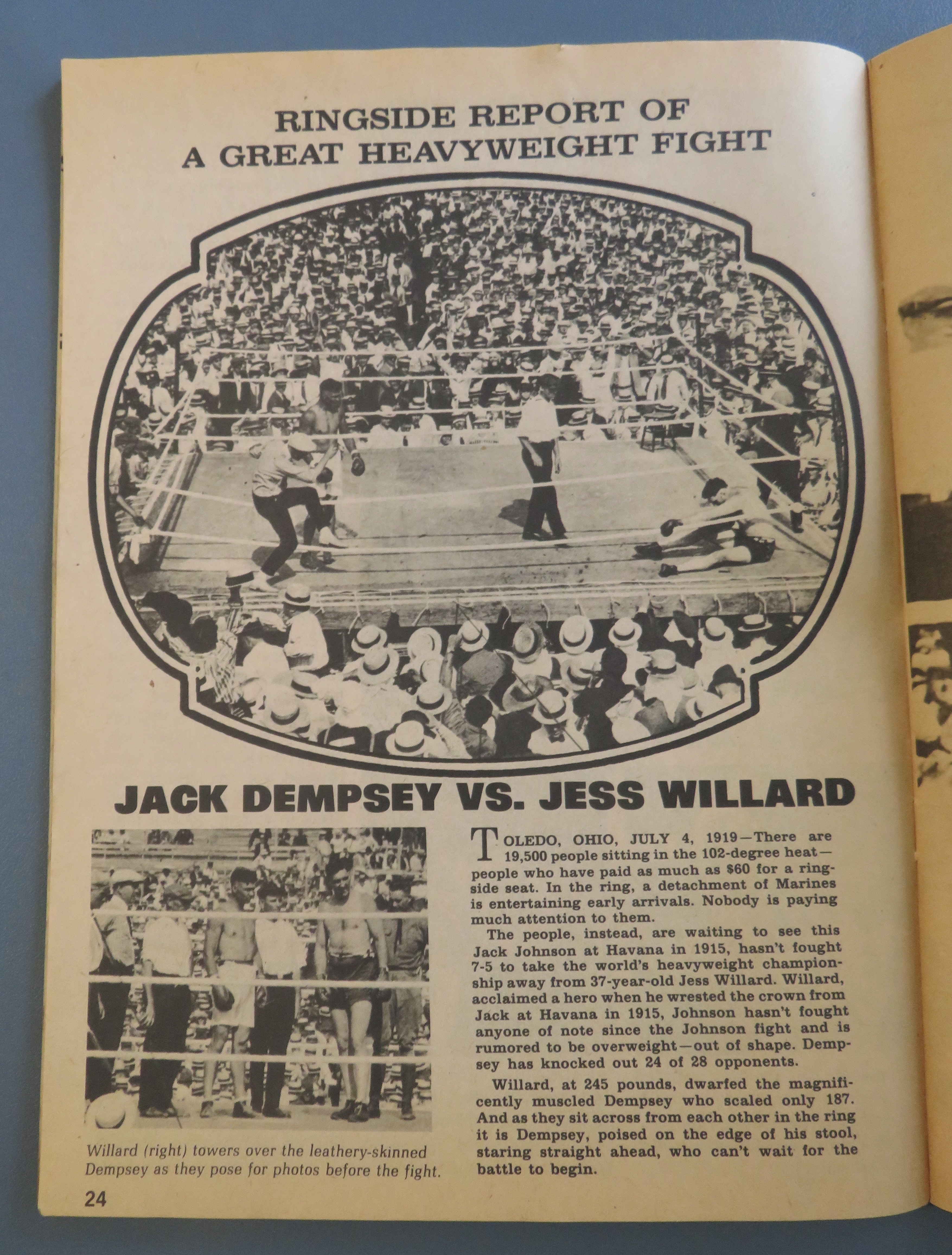 Big Book Of Boxing Magazine September 1979 Sugar Ray
