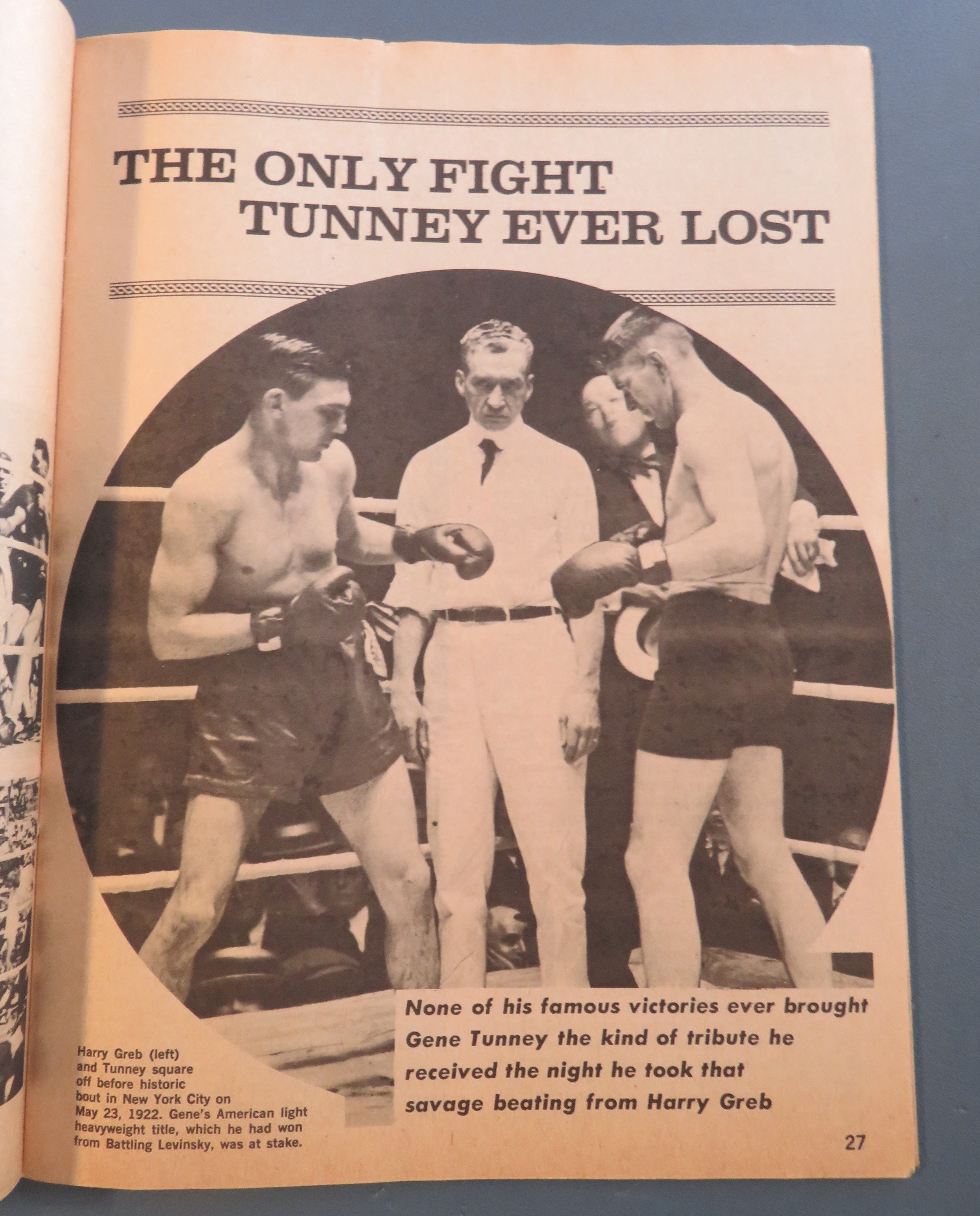 Big Book Of Boxing Magazine September 1979 Sugar Ray