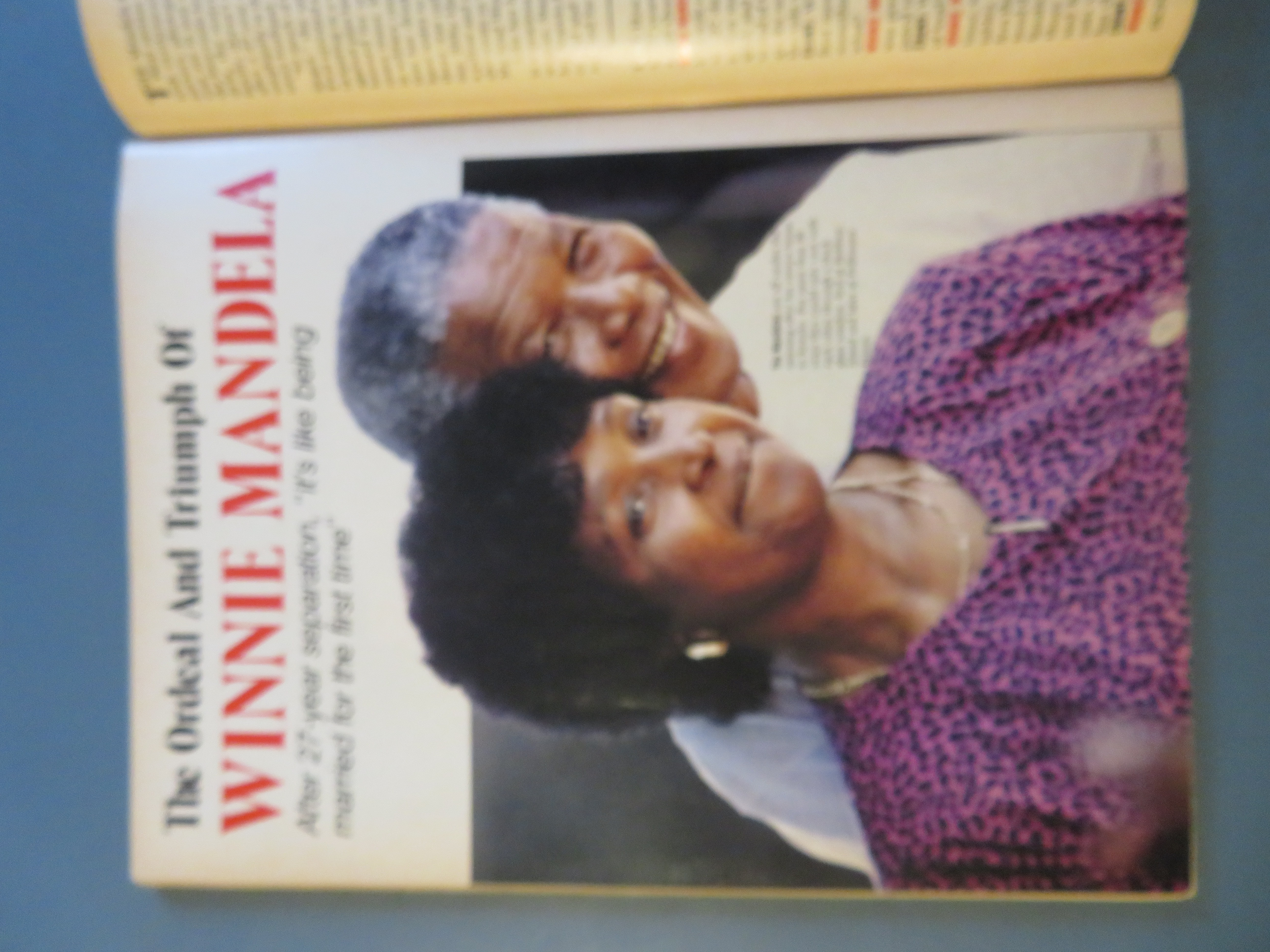 Ebony Magazine May 1990 Nelson Mandela