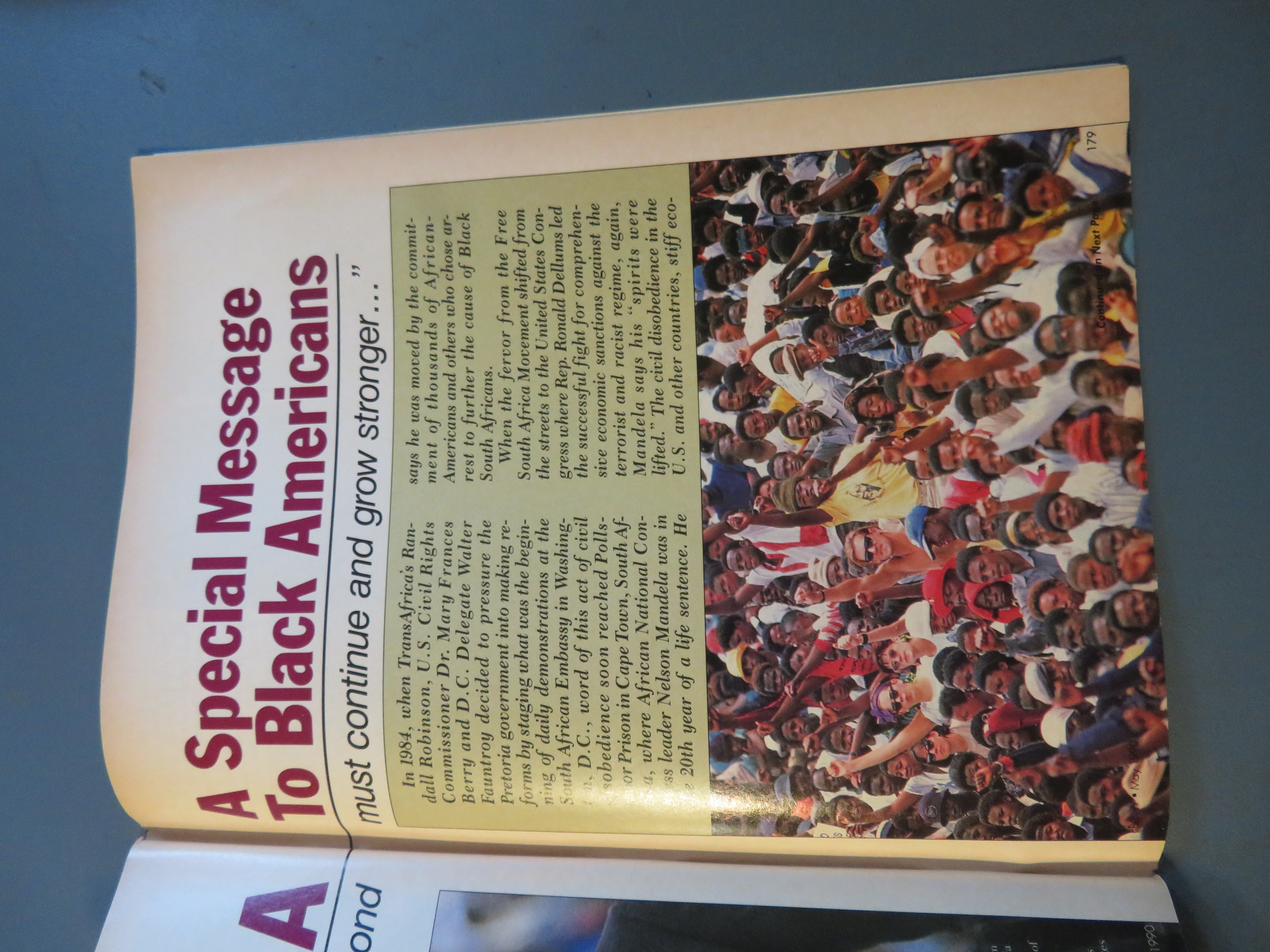Ebony Magazine May 1990 Nelson Mandela