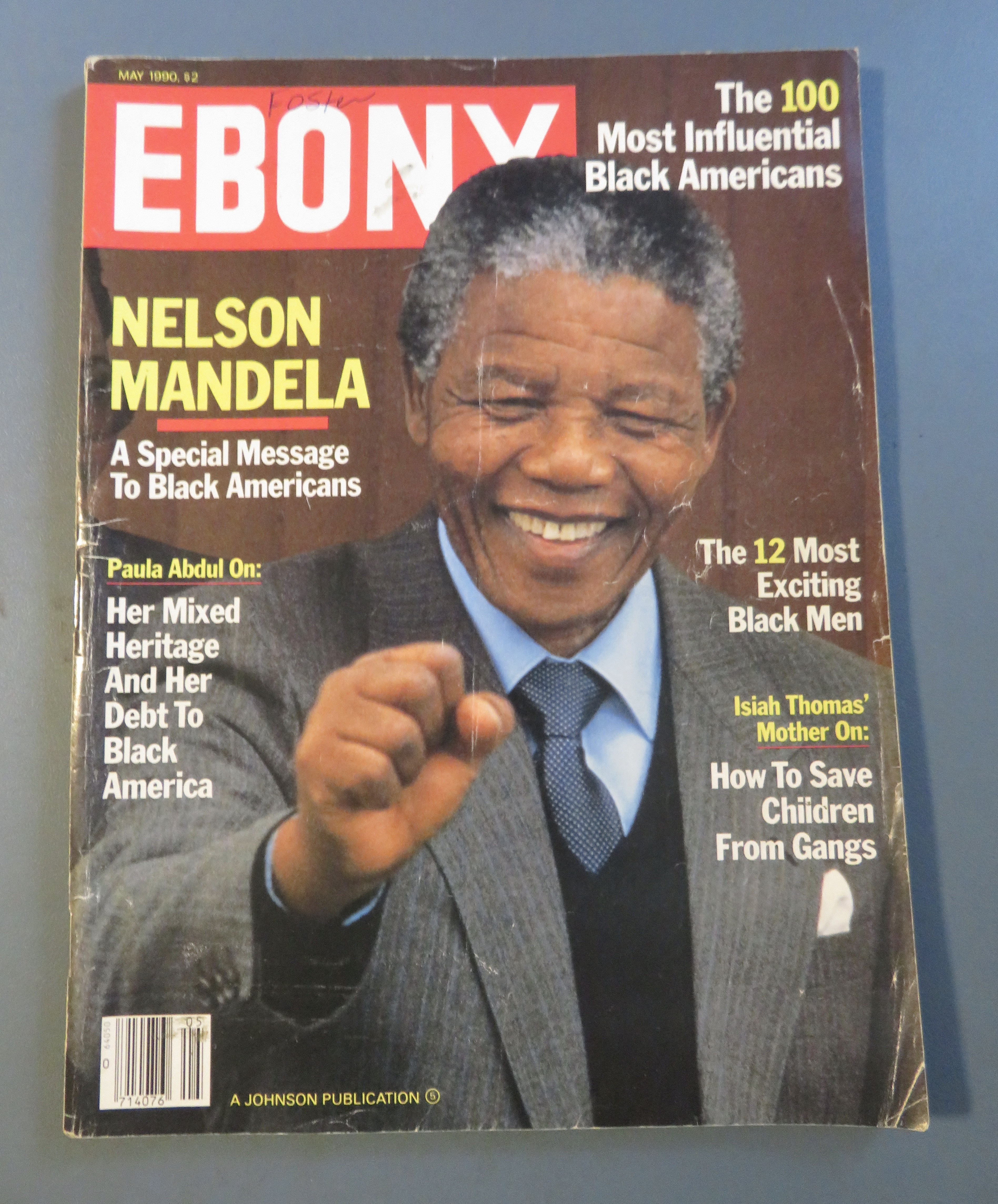 Ebony Magazine May 1990 Nelson Mandela
