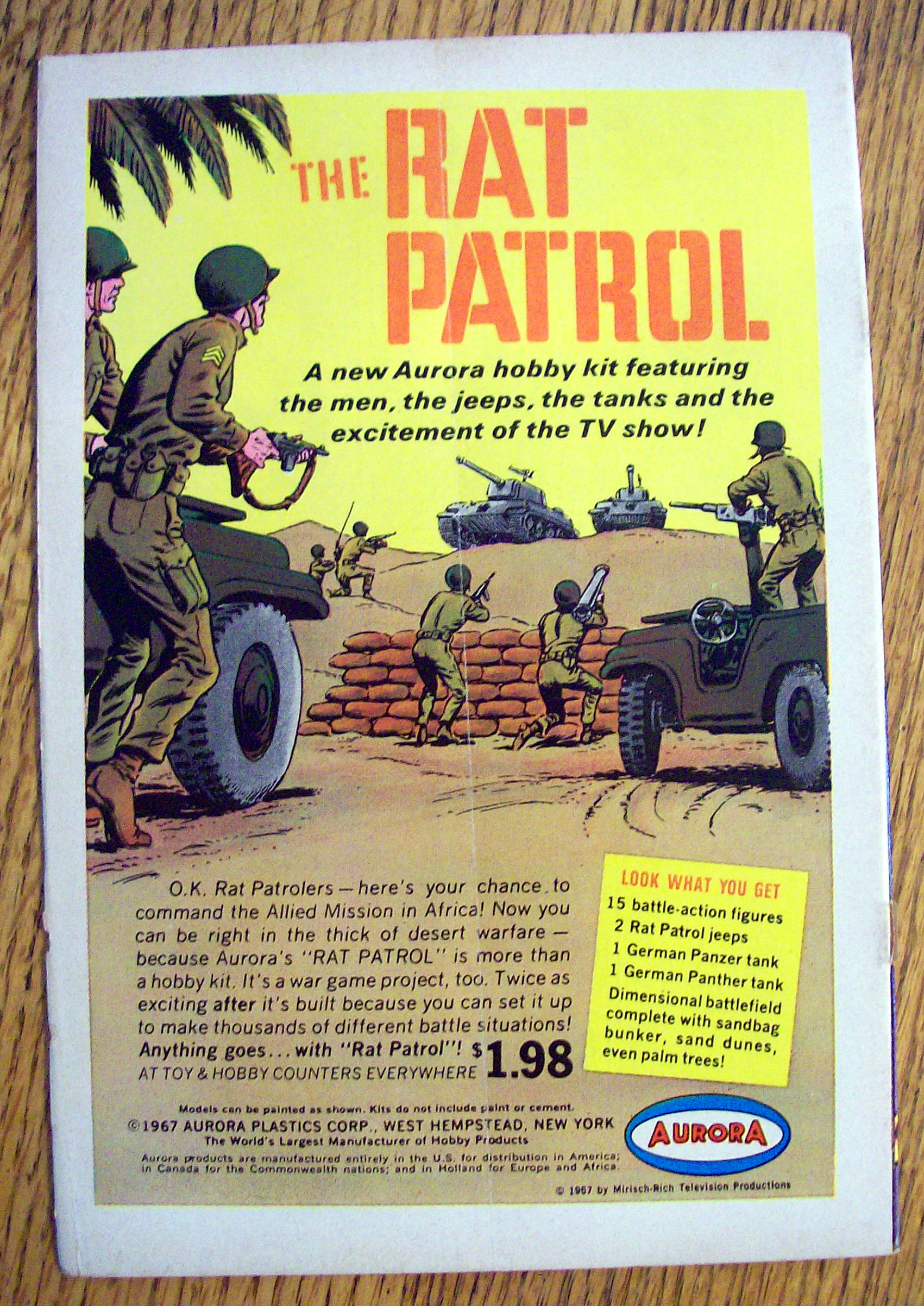 The Doom Patrol Comic #111-May 1967