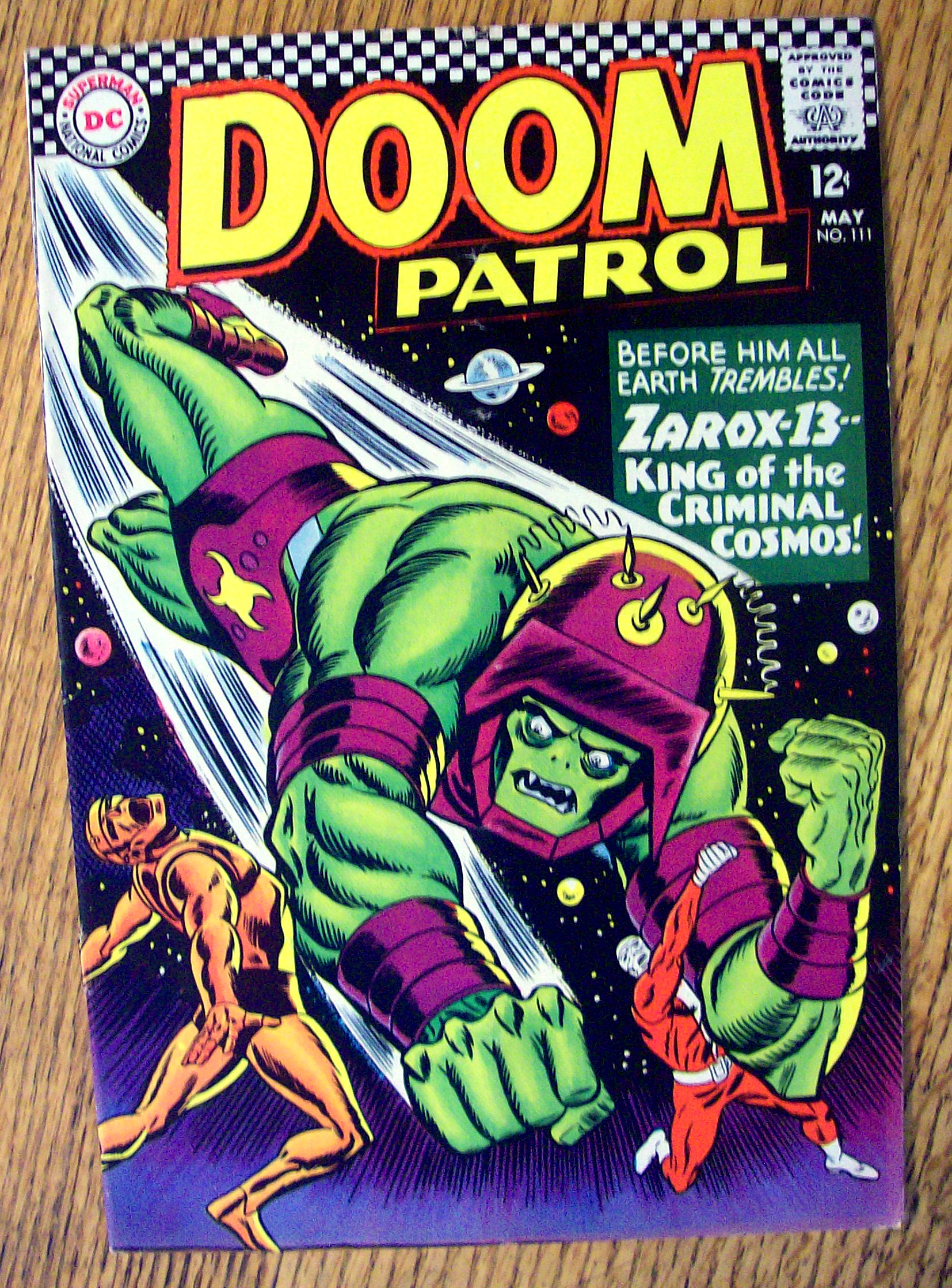 The Doom Patrol Comic #111-May 1967
