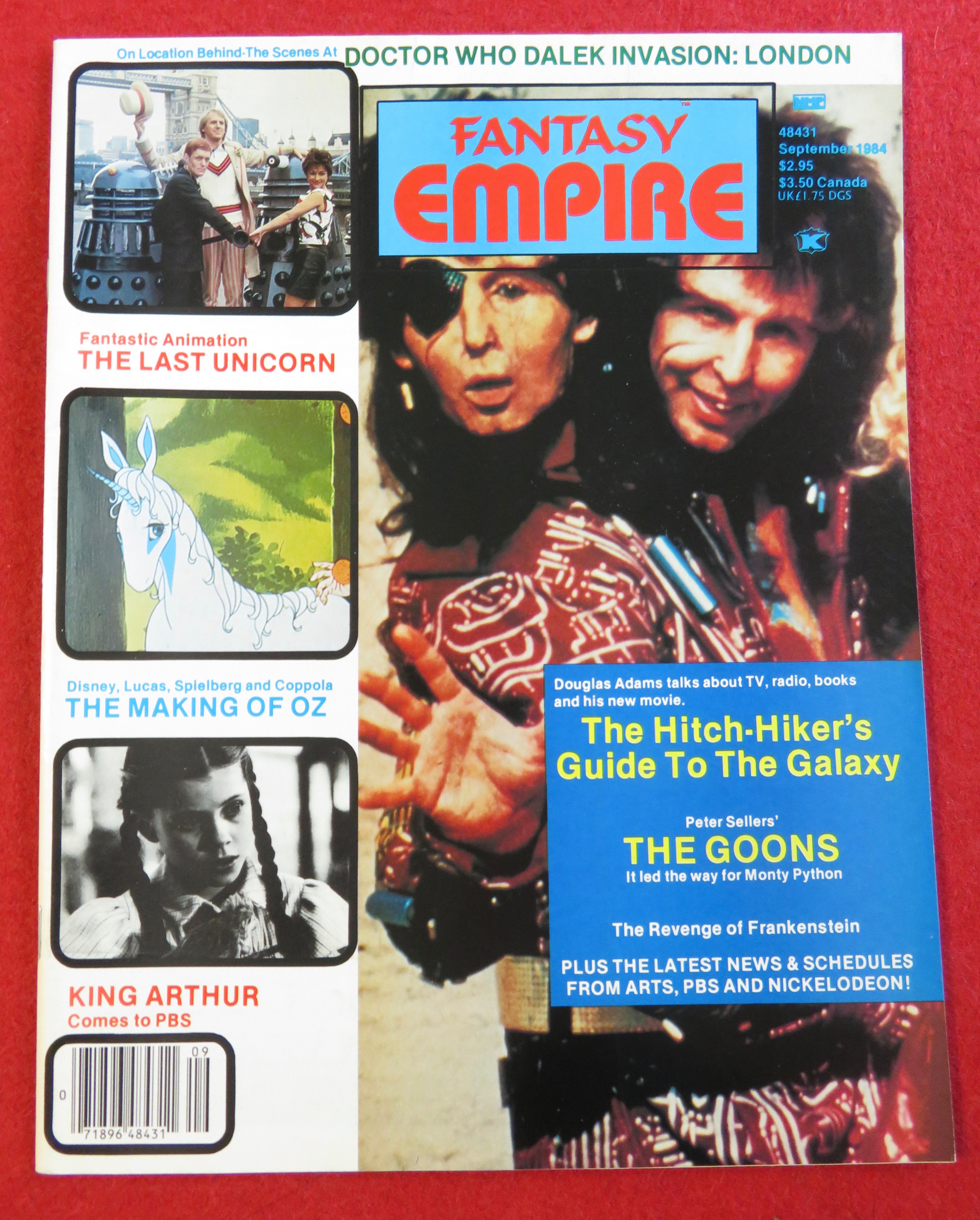 Fantasy Empire Magazine September 1984 The Goons