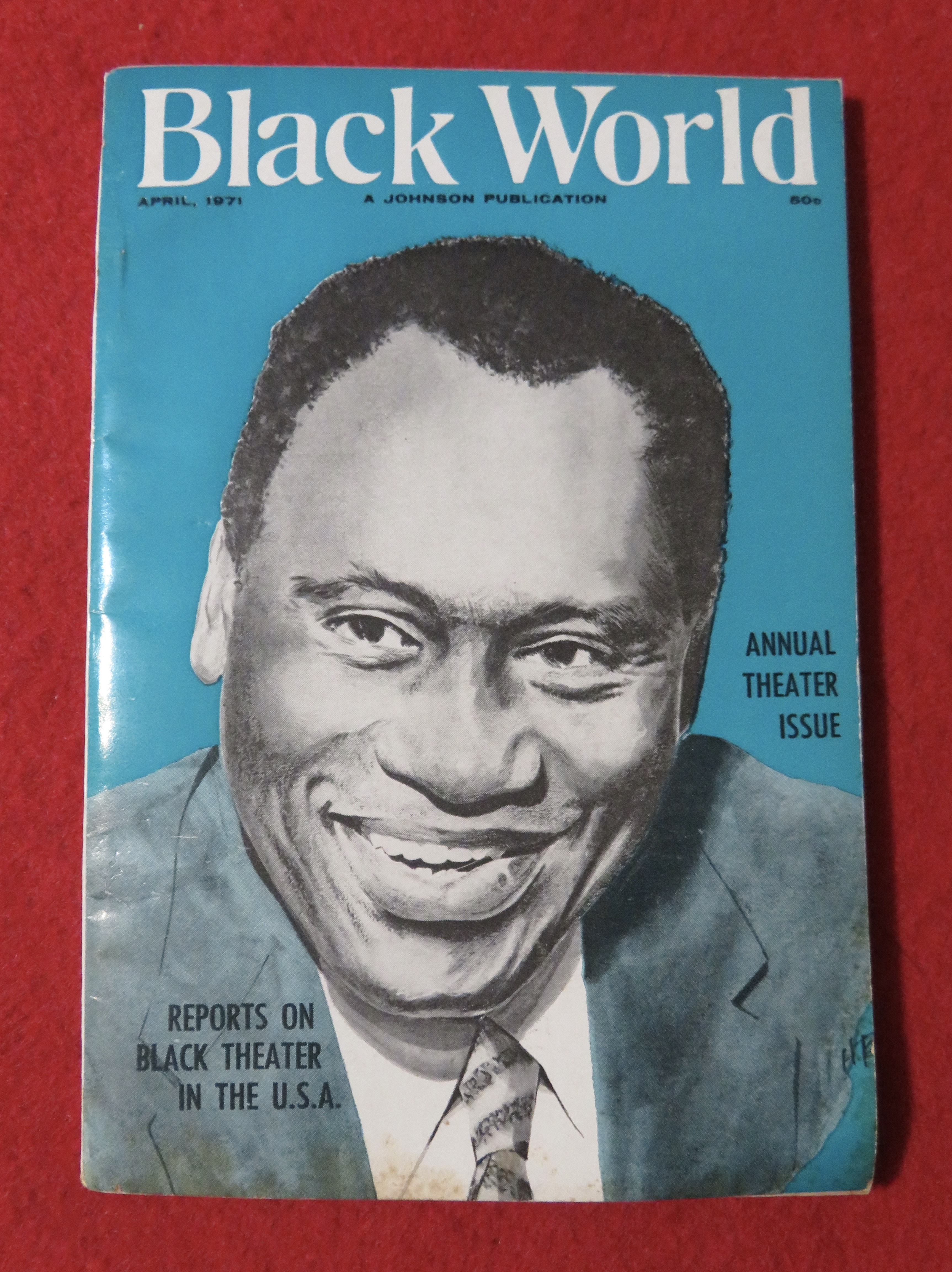 Black World Magazine April 1971 Theater Issue