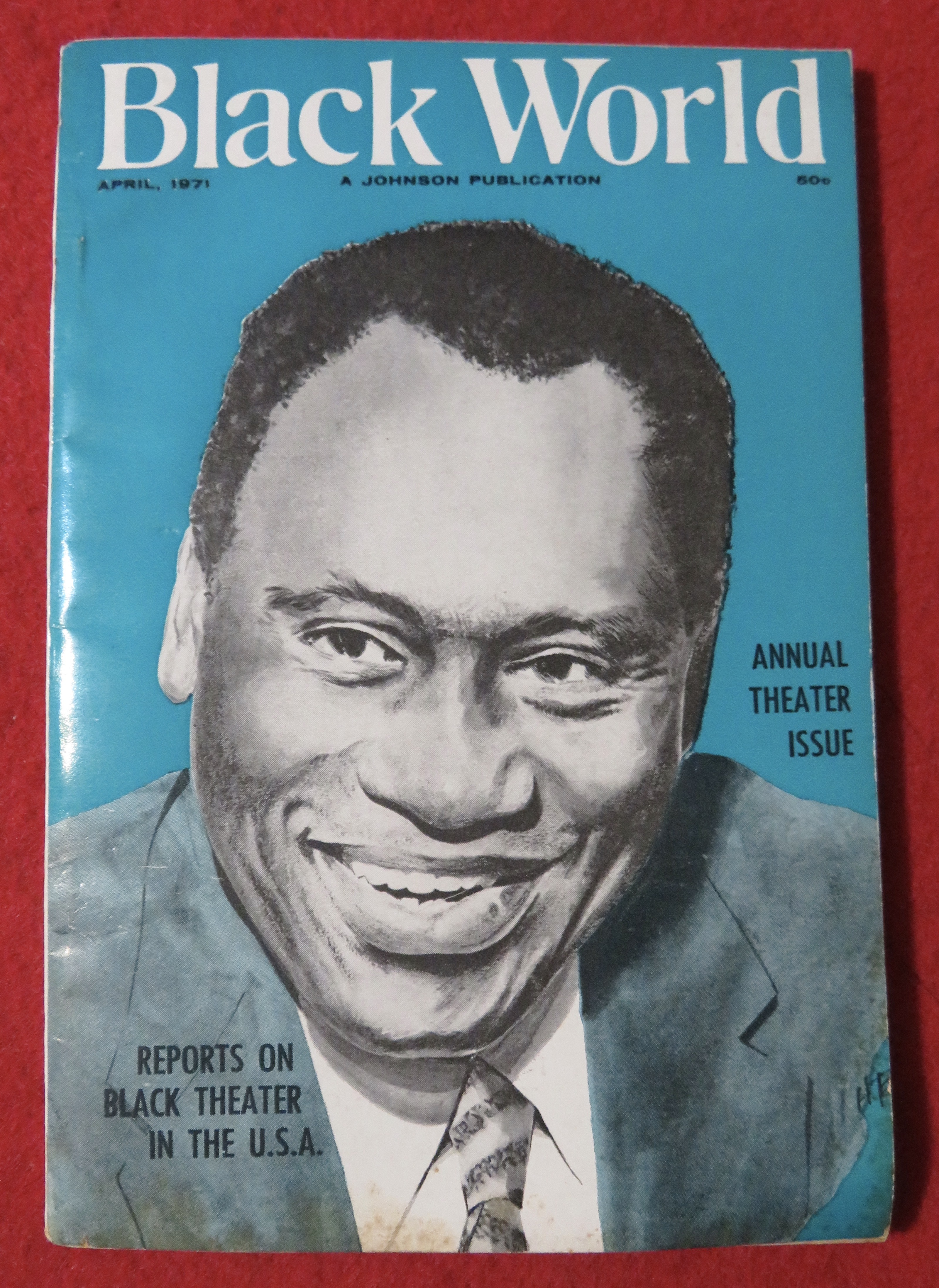 Black World Magazine April 1971 Theater Issue