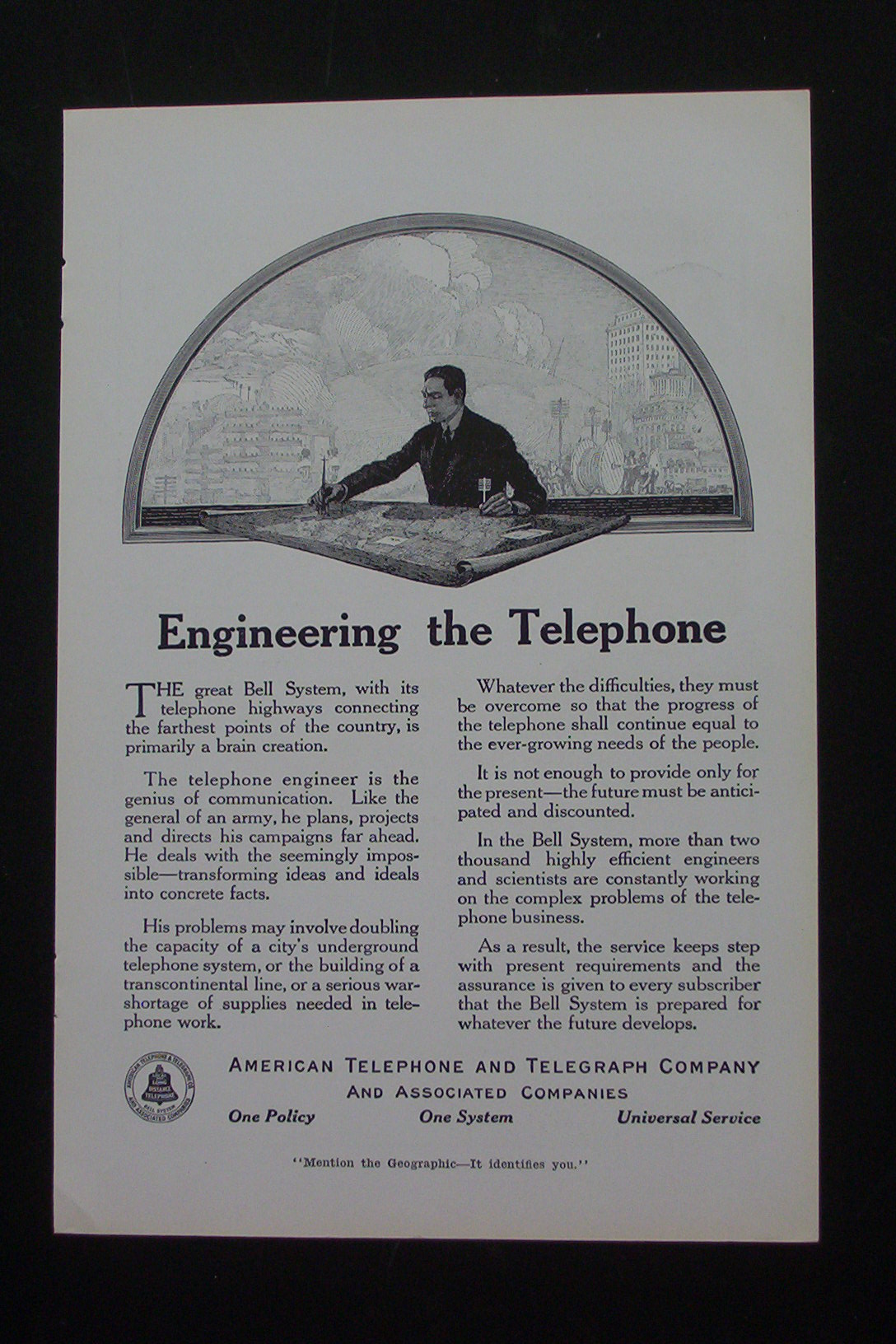 1916 American Telephone & Telegraph Co with Engineering