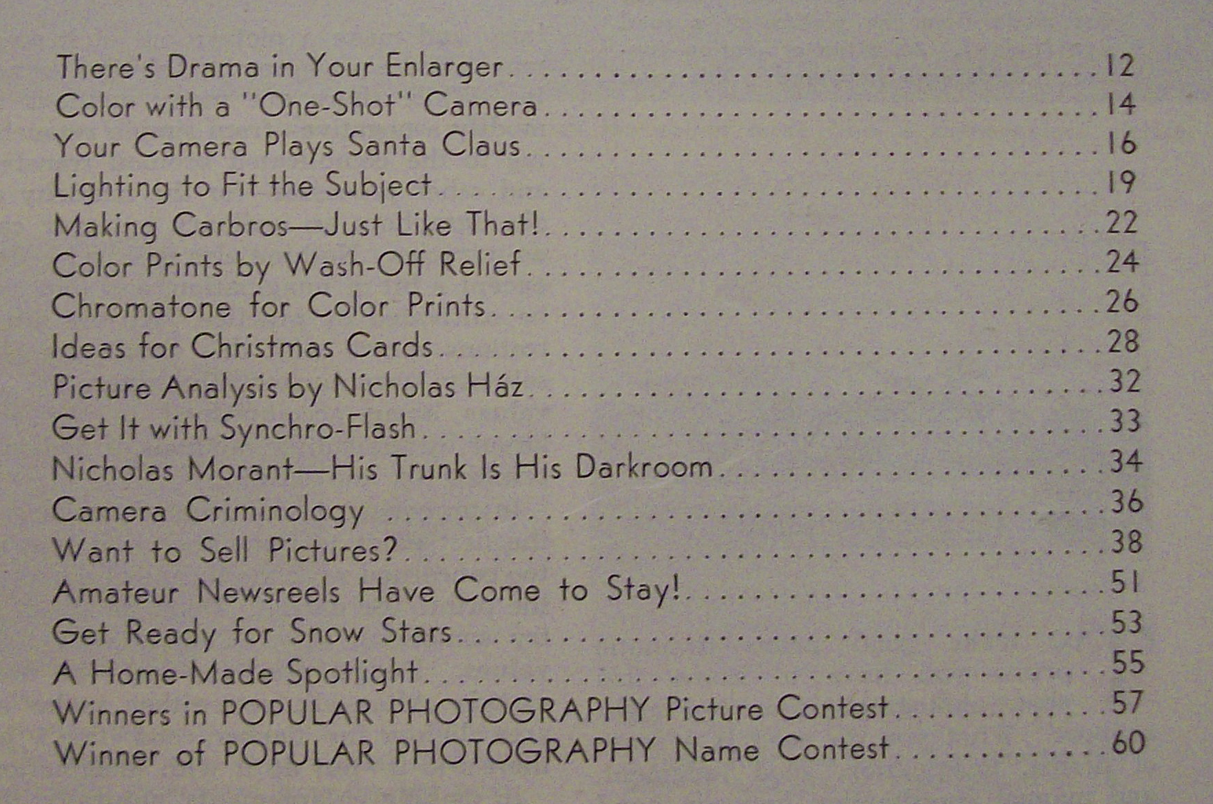 Popular Photography Magazine - December 1938