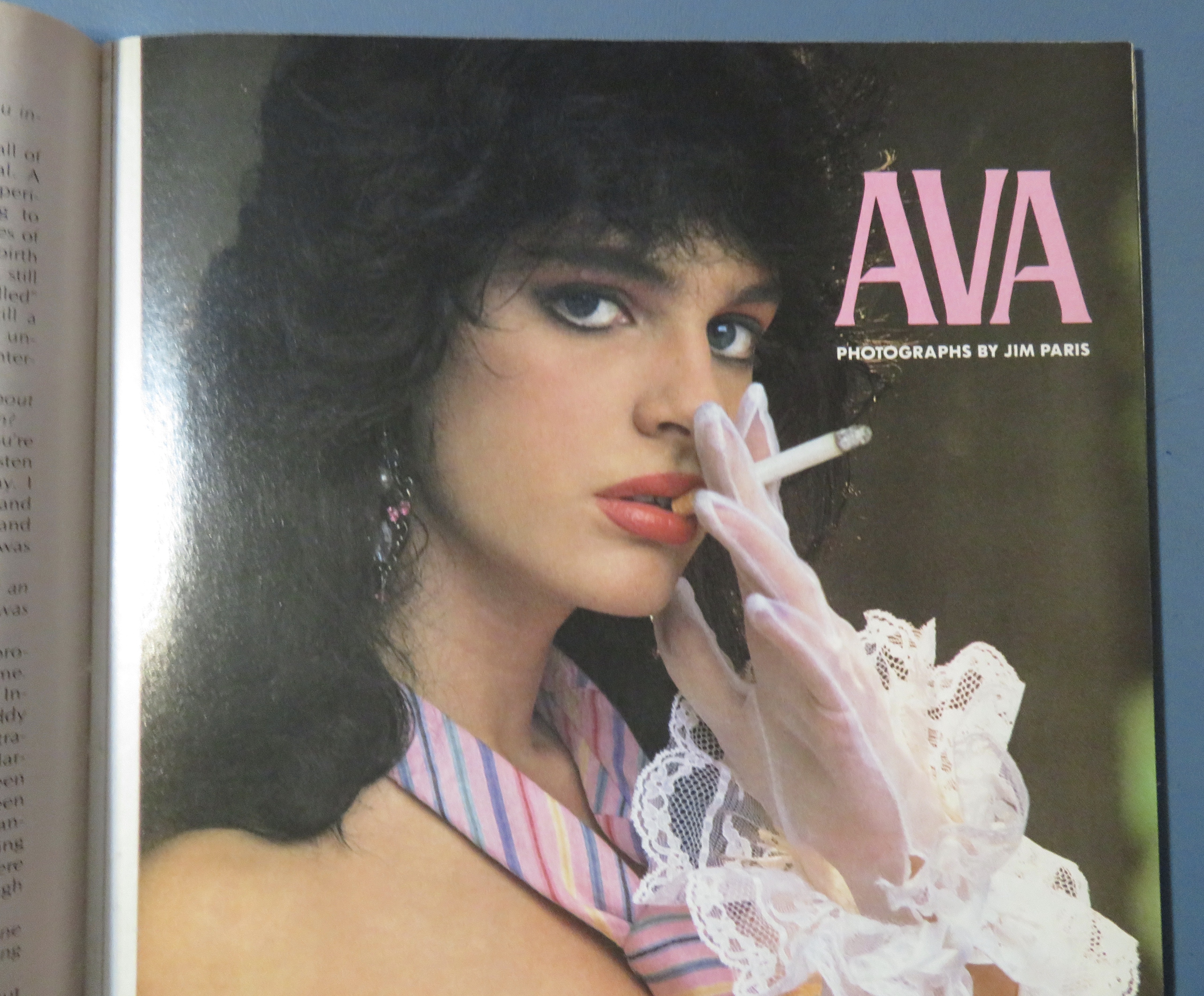 Gallery Magazine April 1988 Tina