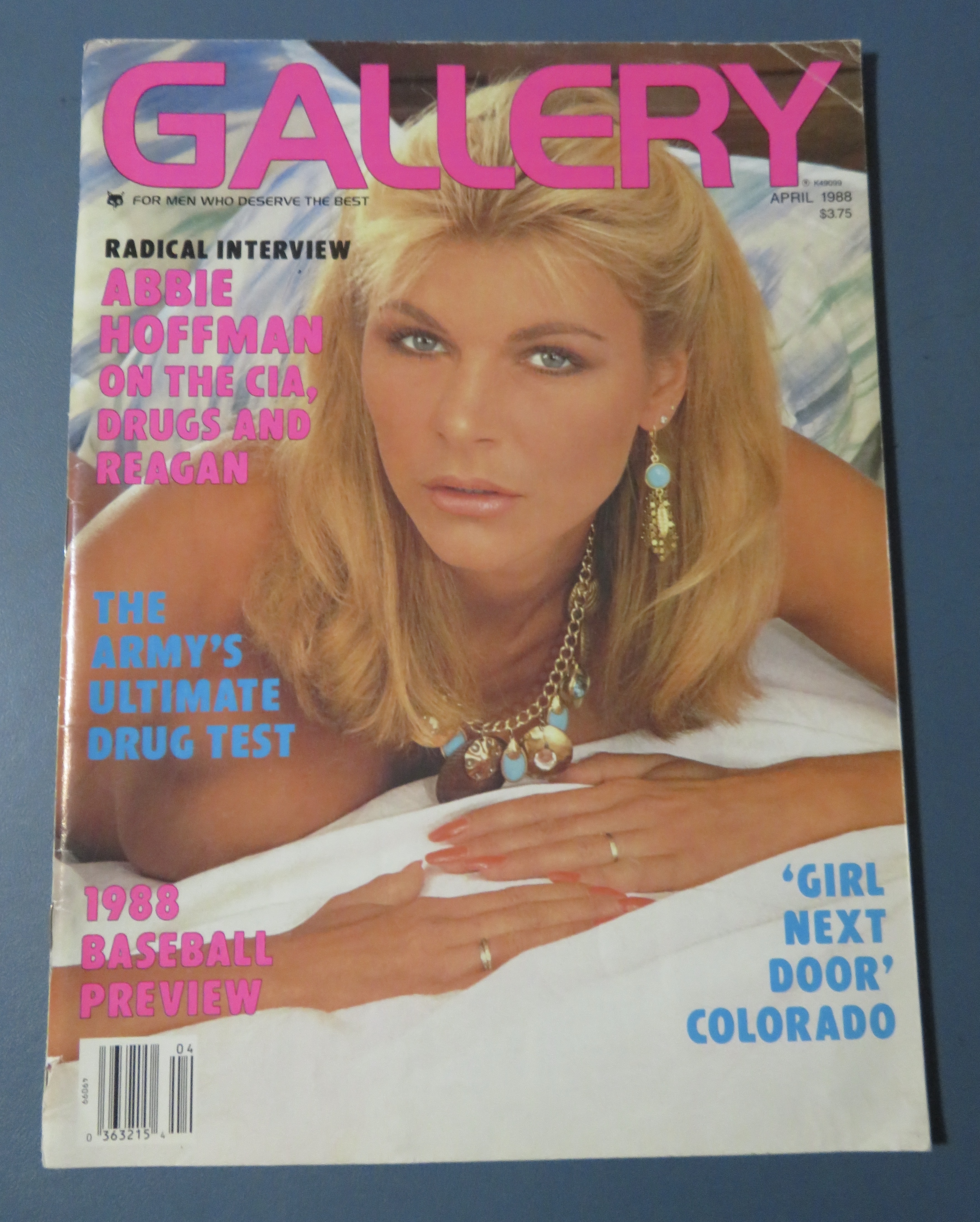 Gallery Magazine April 1988 Tina