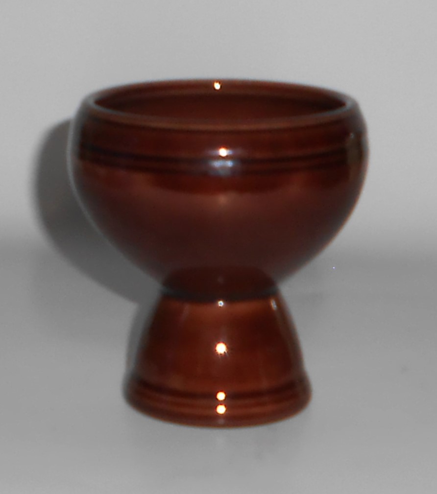 VINTAGE Vernon Kilns Pottery Early California Brown Egg