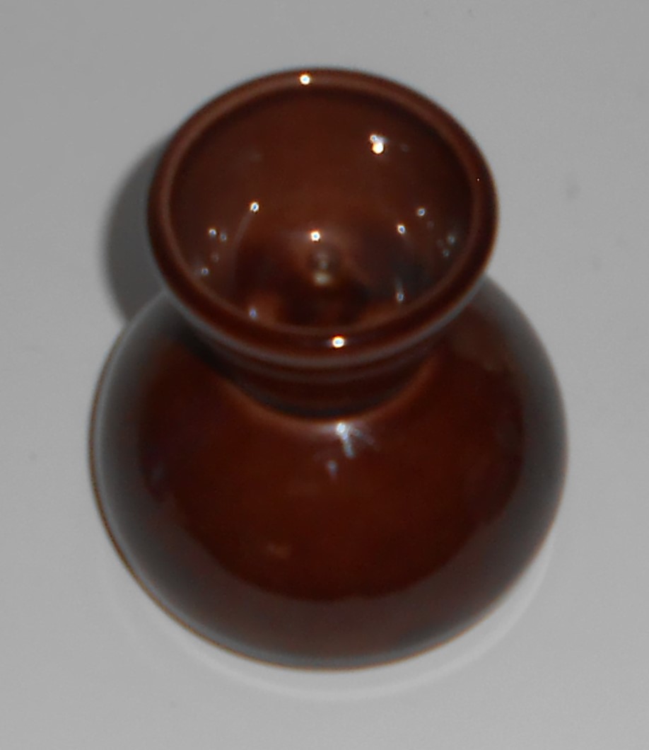 VINTAGE Vernon Kilns Pottery Early California Brown Egg