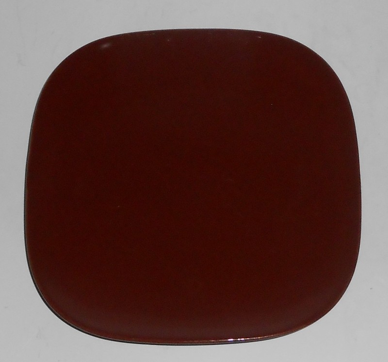 VINTAGE Franciscan Pottery Tiempo Hot Chocolate Brown Bread Plate
