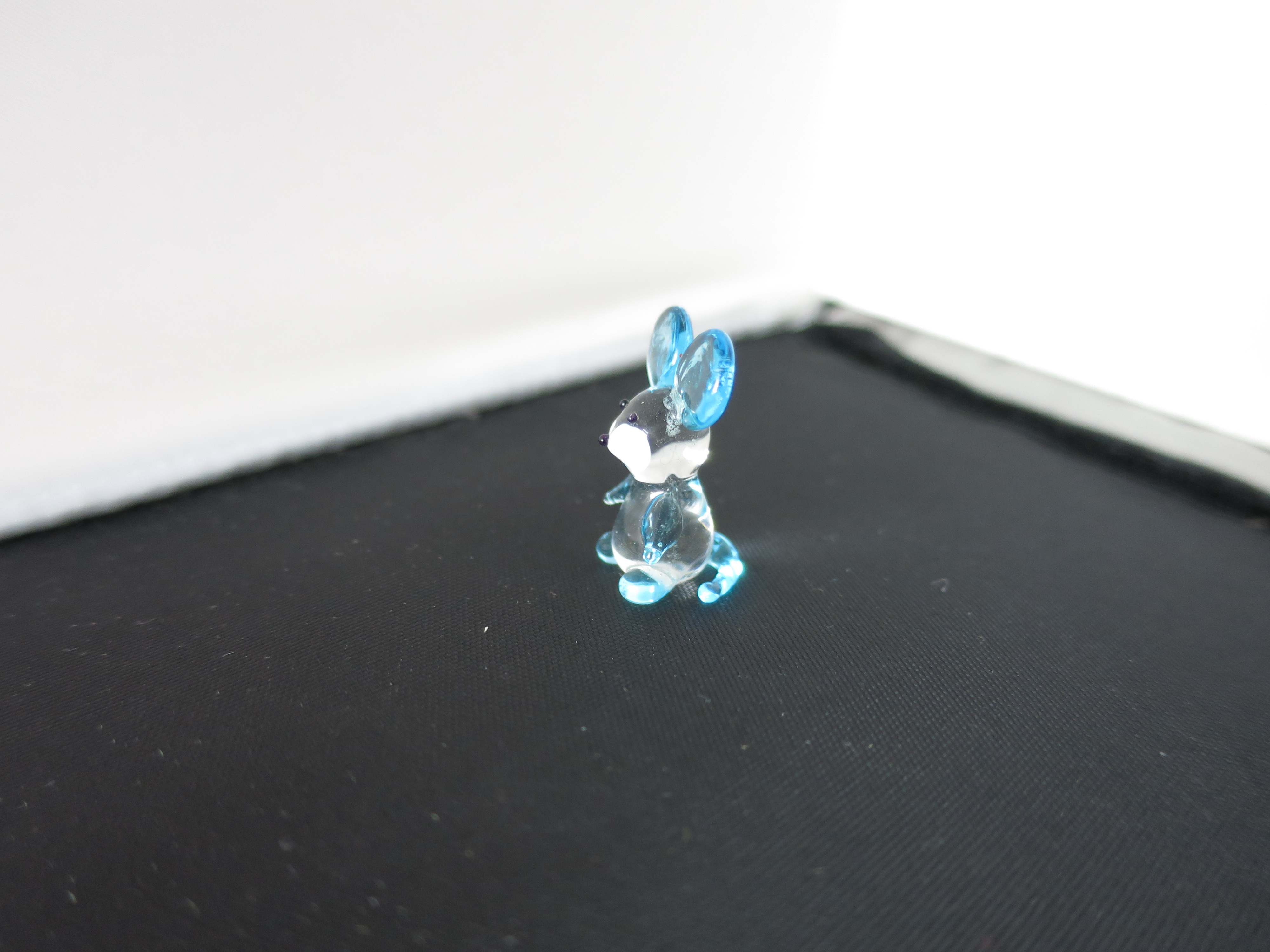 Miniature Blown Glass Mouse
