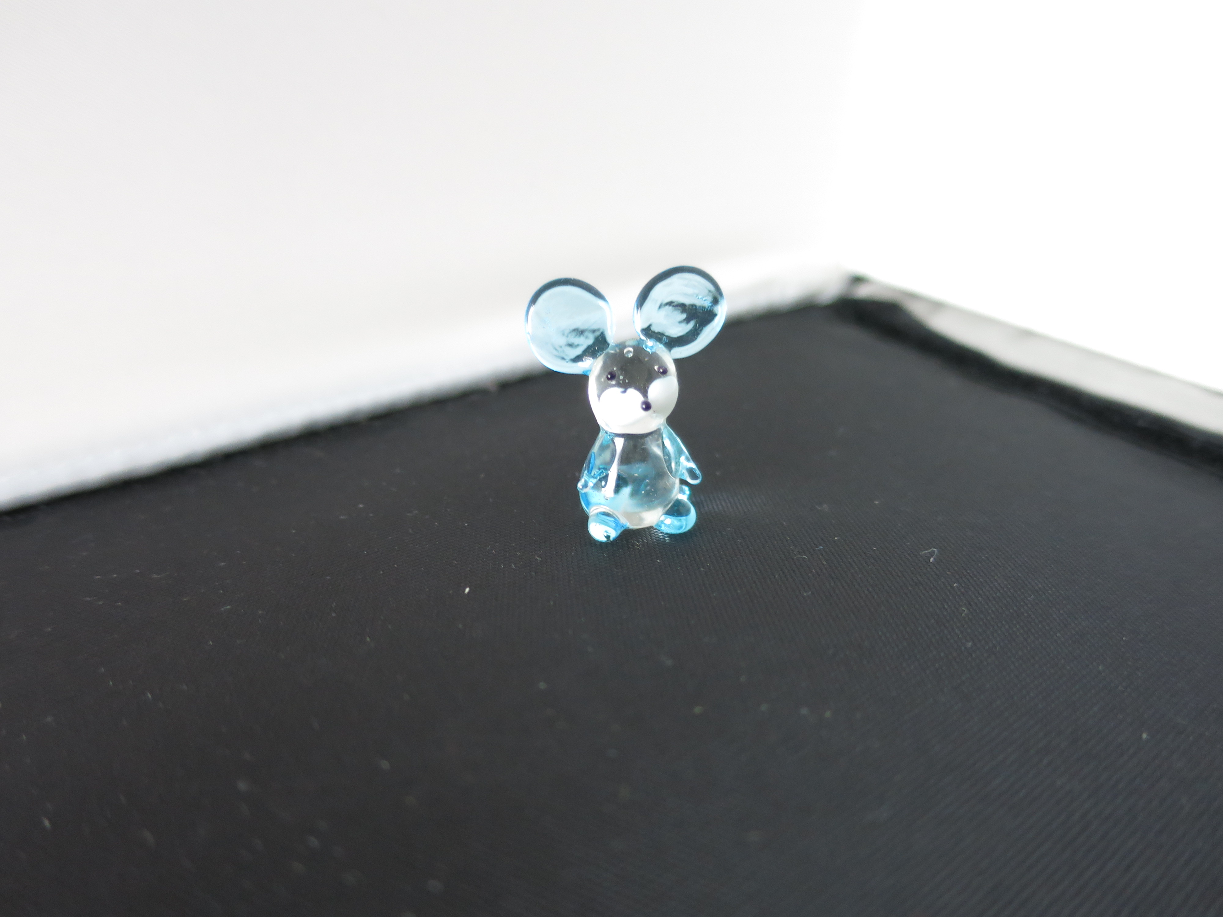 Miniature Blown Glass Mouse