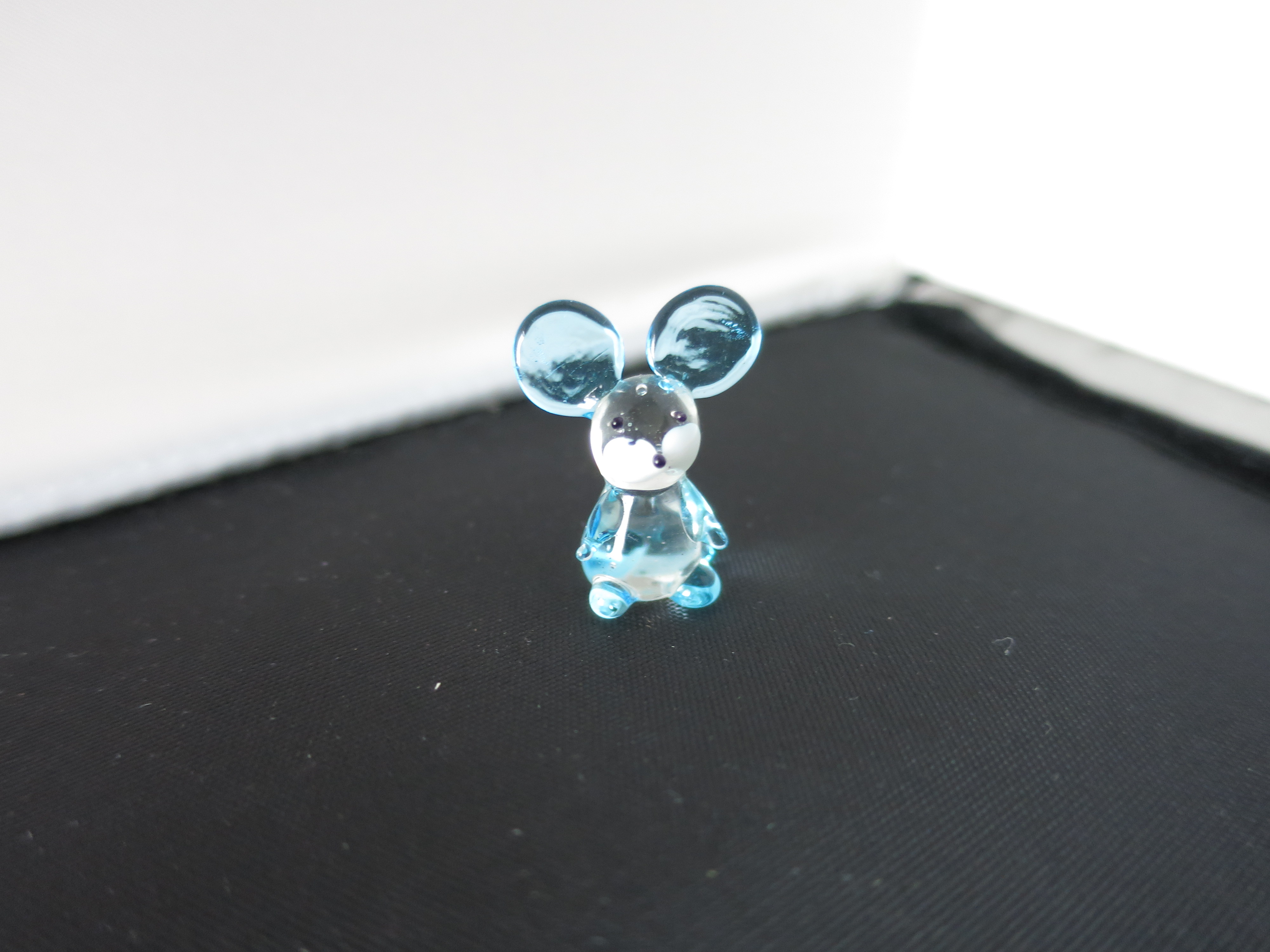 Miniature Blown Glass Mouse
