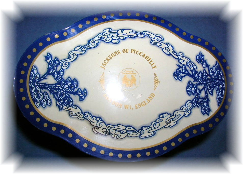 Morning Tea Canister Tin From England