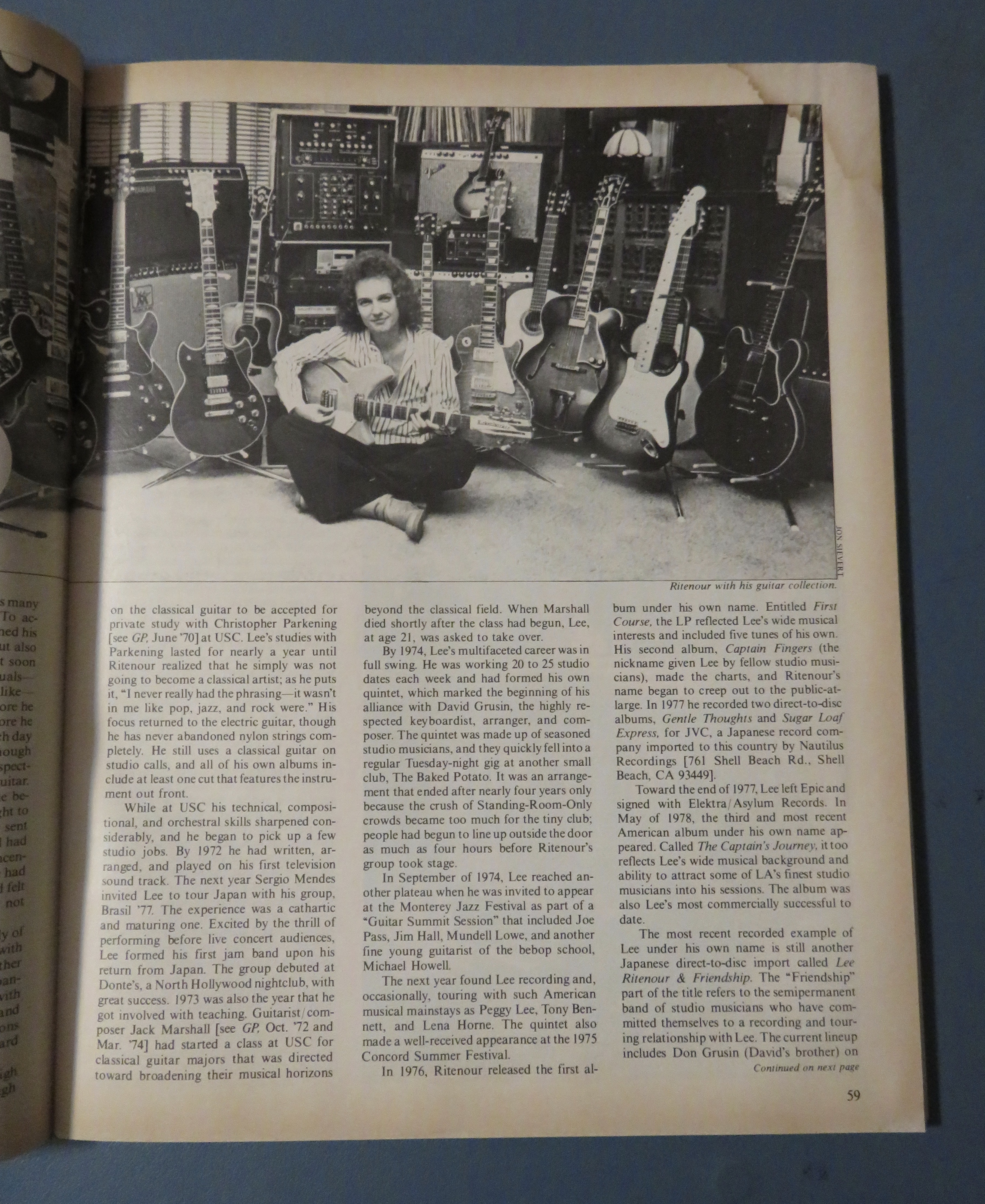 Guitar Player Magazine February 1979 Lee Ritenour