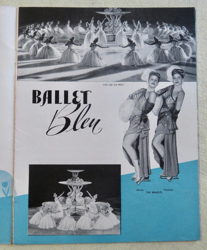 Original 1948 Sexy George Petty Pin Up Girl Ice Capades Program