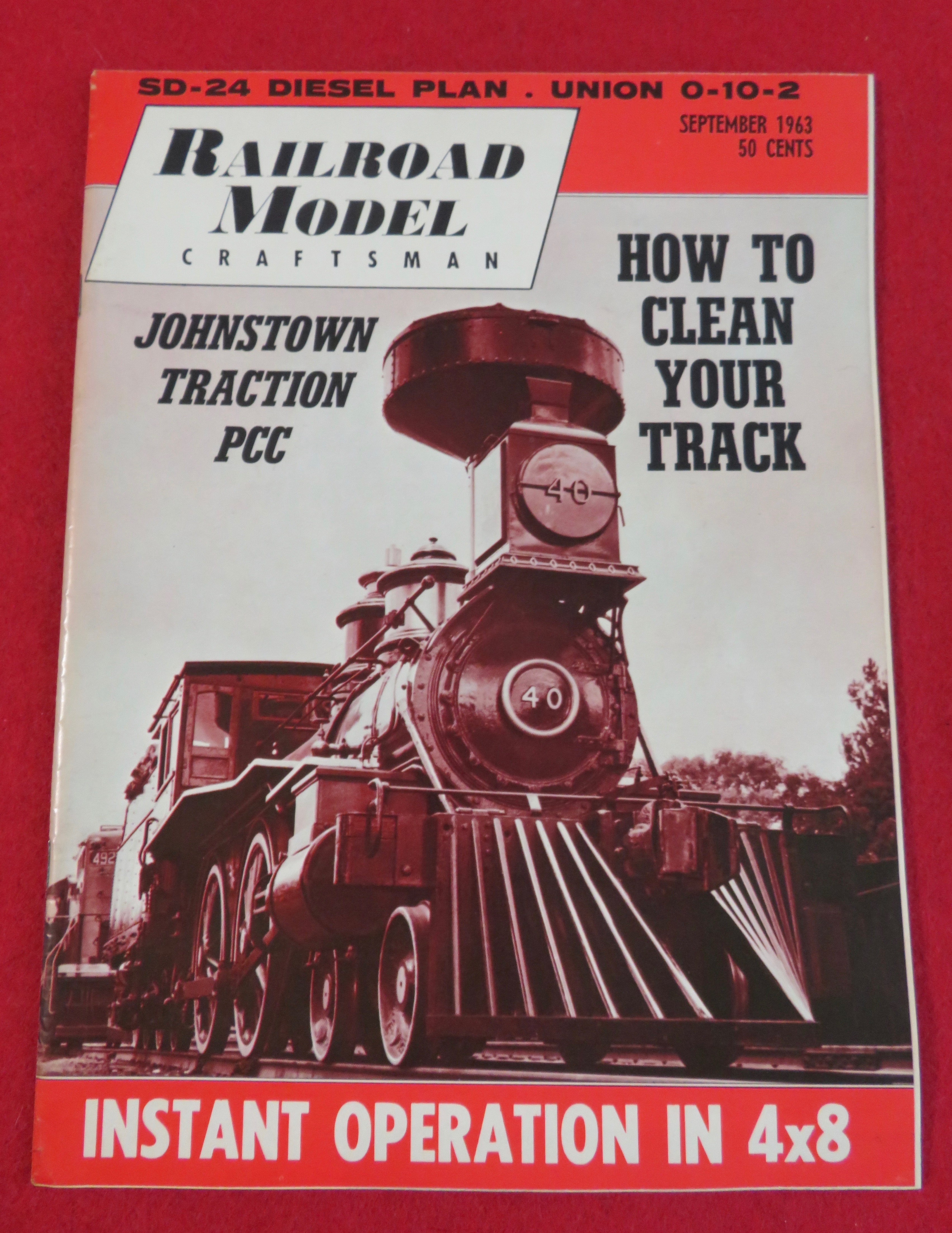 Railroad Model Craftsman Magazine September 1963