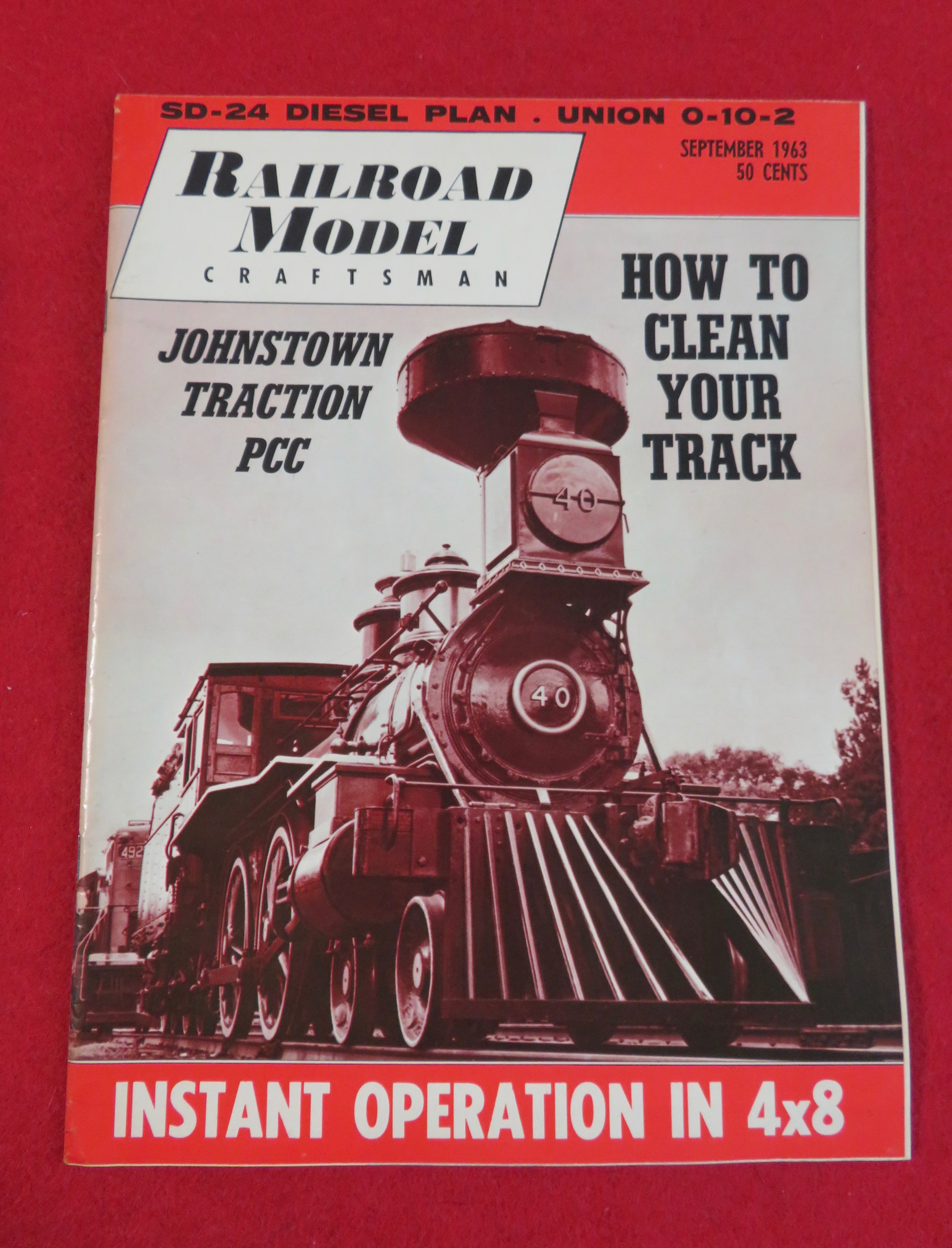 Railroad Model Craftsman Magazine September 1963