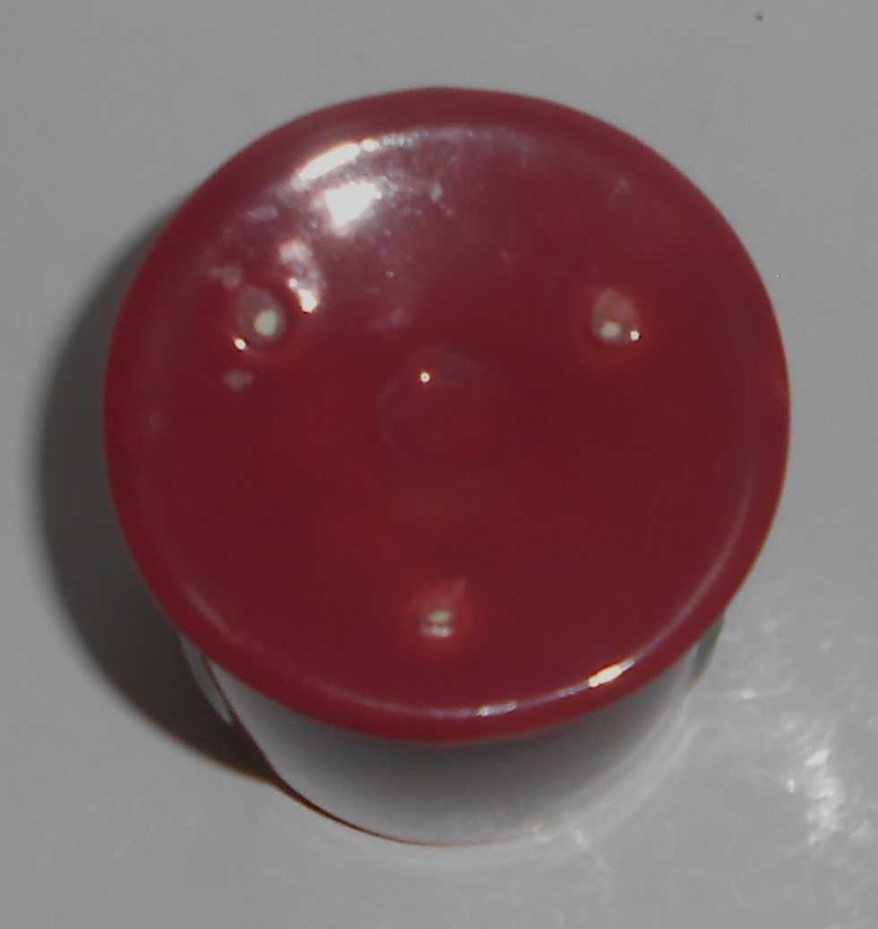 Coors Pottery Rosebud Very Rare Red Footed Tumbler #3
