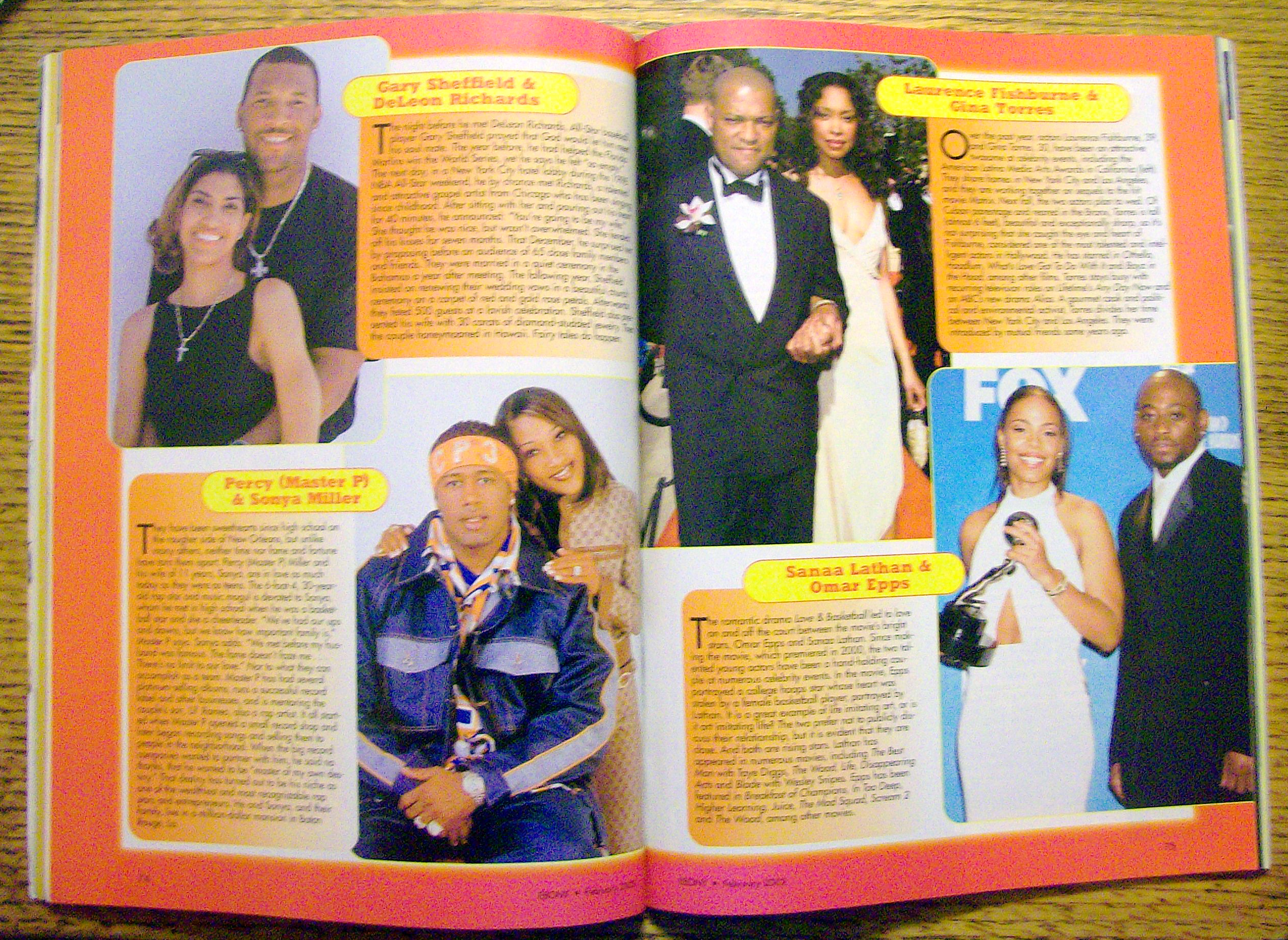 Ebony Magazine-February 2002-10 Hottest Couples