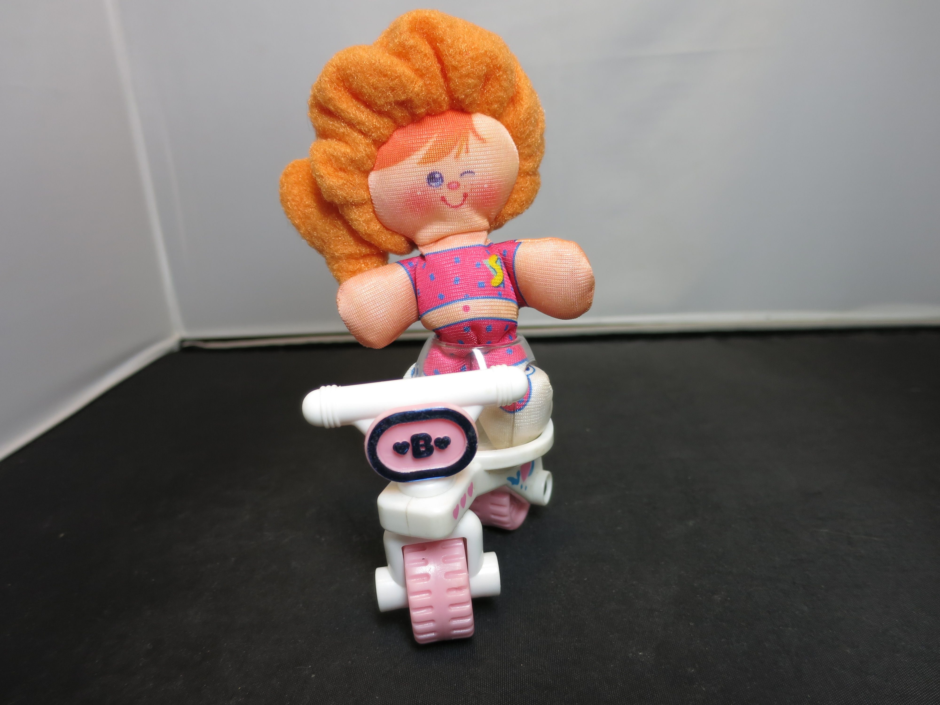 Fisher Price Smooches Doll with Bike 1987